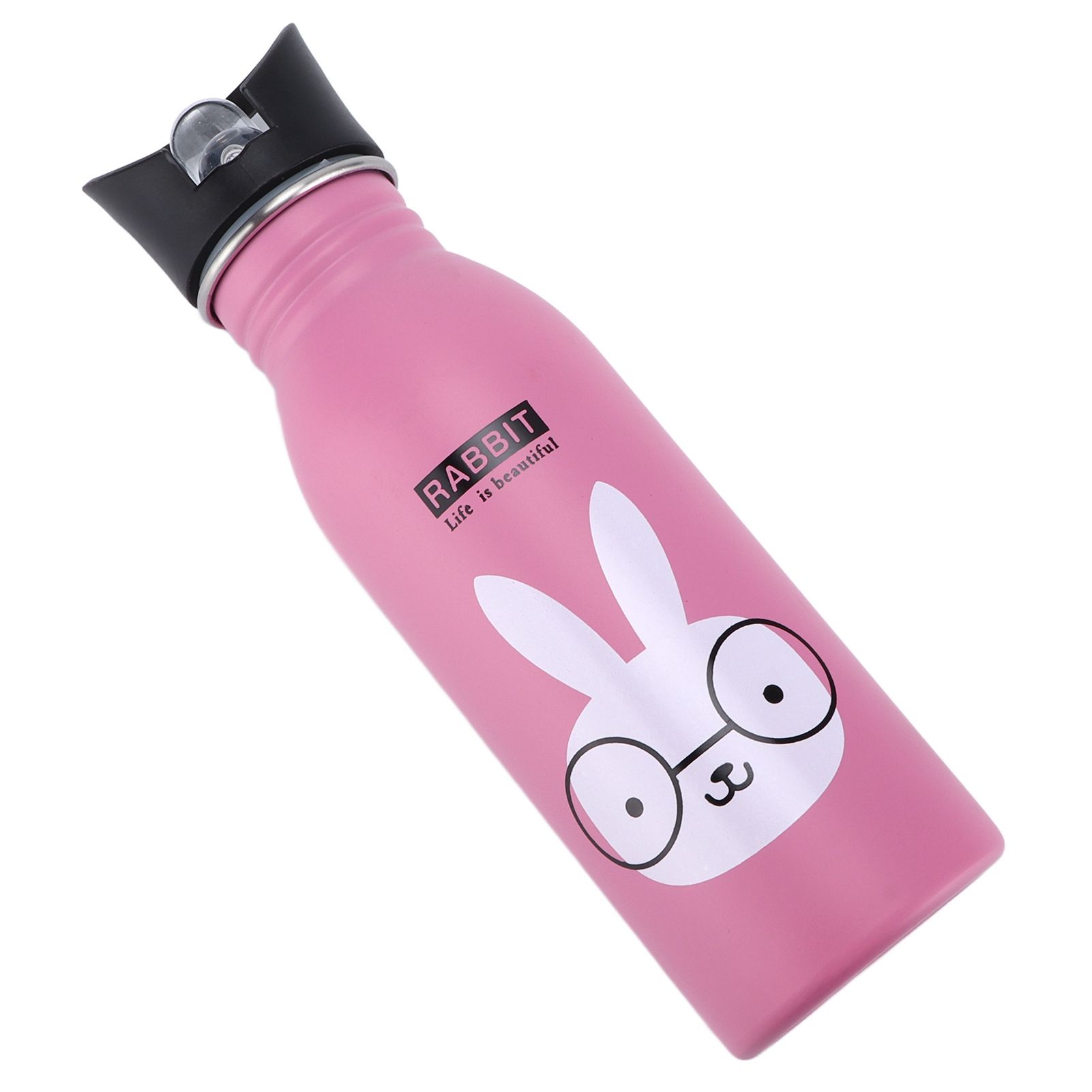 Stainless Steel Sport Water Bottle 500ml Cute Vacuum Insulated Water Bottle view 6