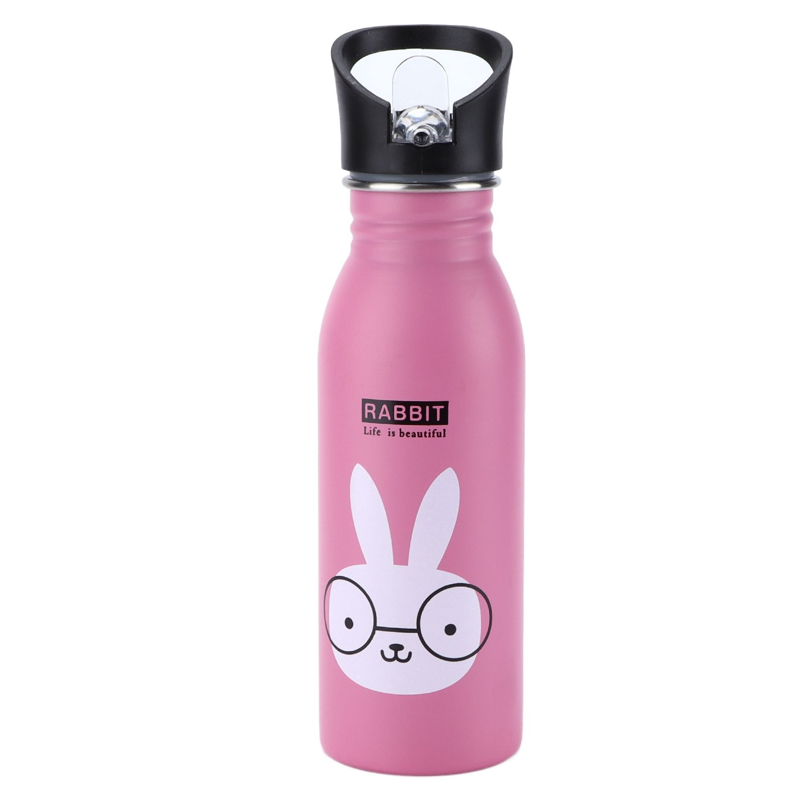 Stainless Steel Sport Water Bottle 500ml Cute Vacuum Insulated Water Bottle view 10