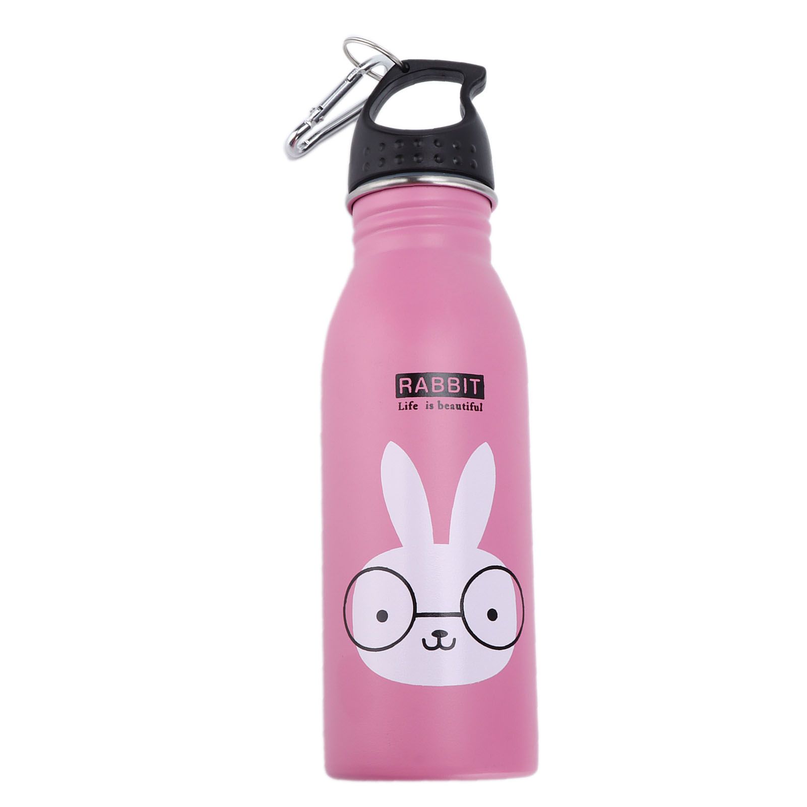 K601 Cute Cartoon Water Bottle Insulated Vacumm Stainless Steel Sport Water view 3
