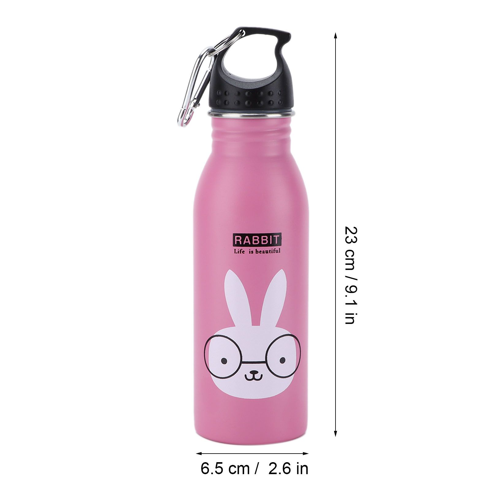 K601 Cute Cartoon Water Bottle Insulated Vacumm Stainless Steel Sport Water view 14