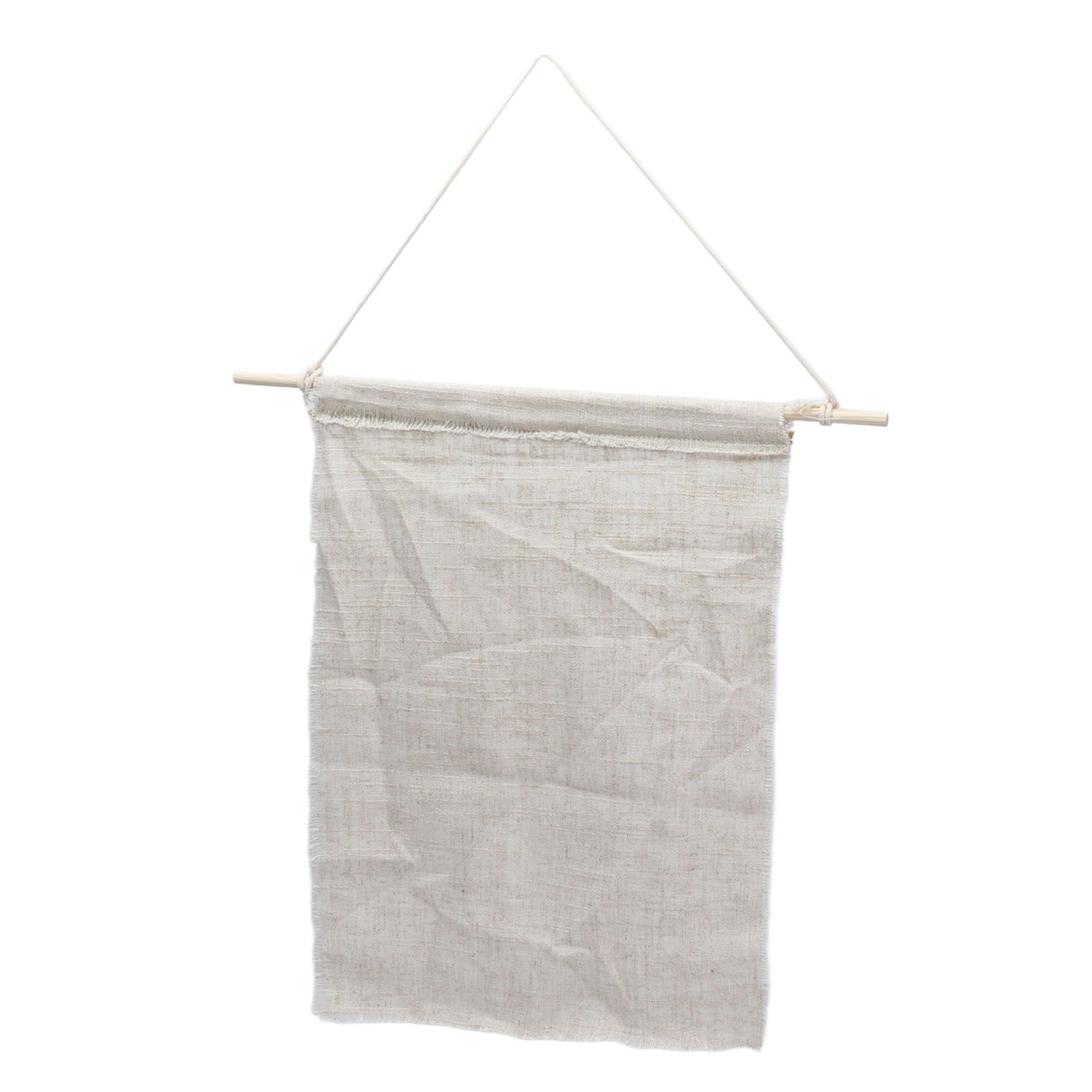 Pockets Cotton Linen Wall Hanging Earrings Storage Bags Multifunctional Home view 5