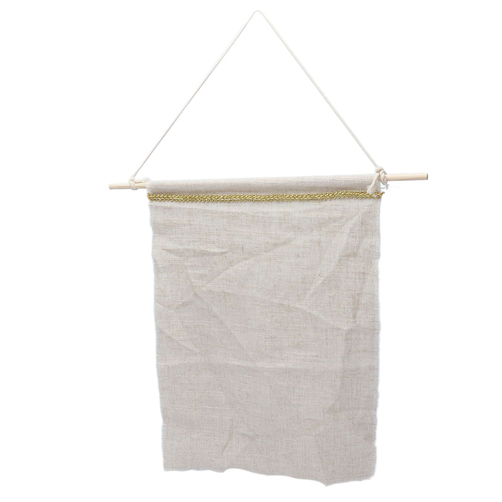 Pockets Cotton Linen Wall Hanging Earrings Storage Bags Multifunctional Home view 6