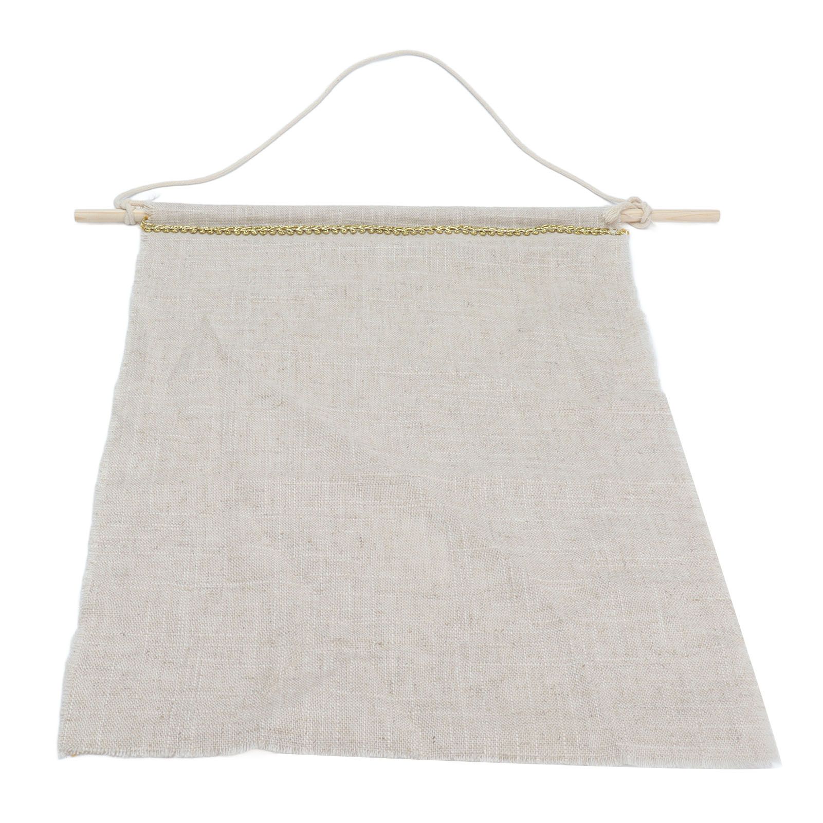 Pockets Cotton Linen Wall Hanging Earrings Storage Bags Multifunctional Home view 7