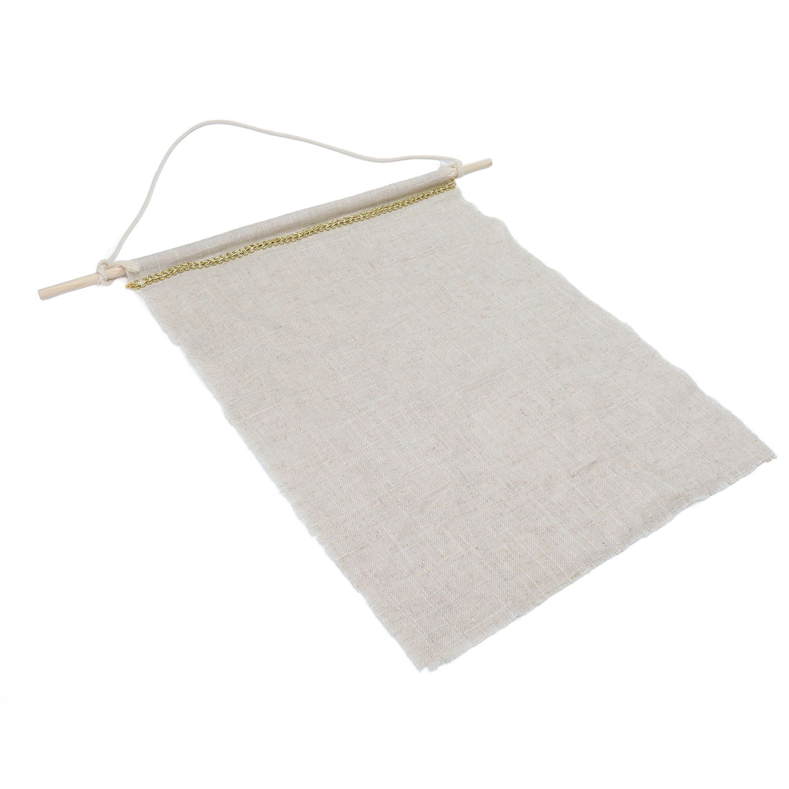 Pockets Cotton Linen Wall Hanging Earrings Storage Bags Multifunctional Home view 8