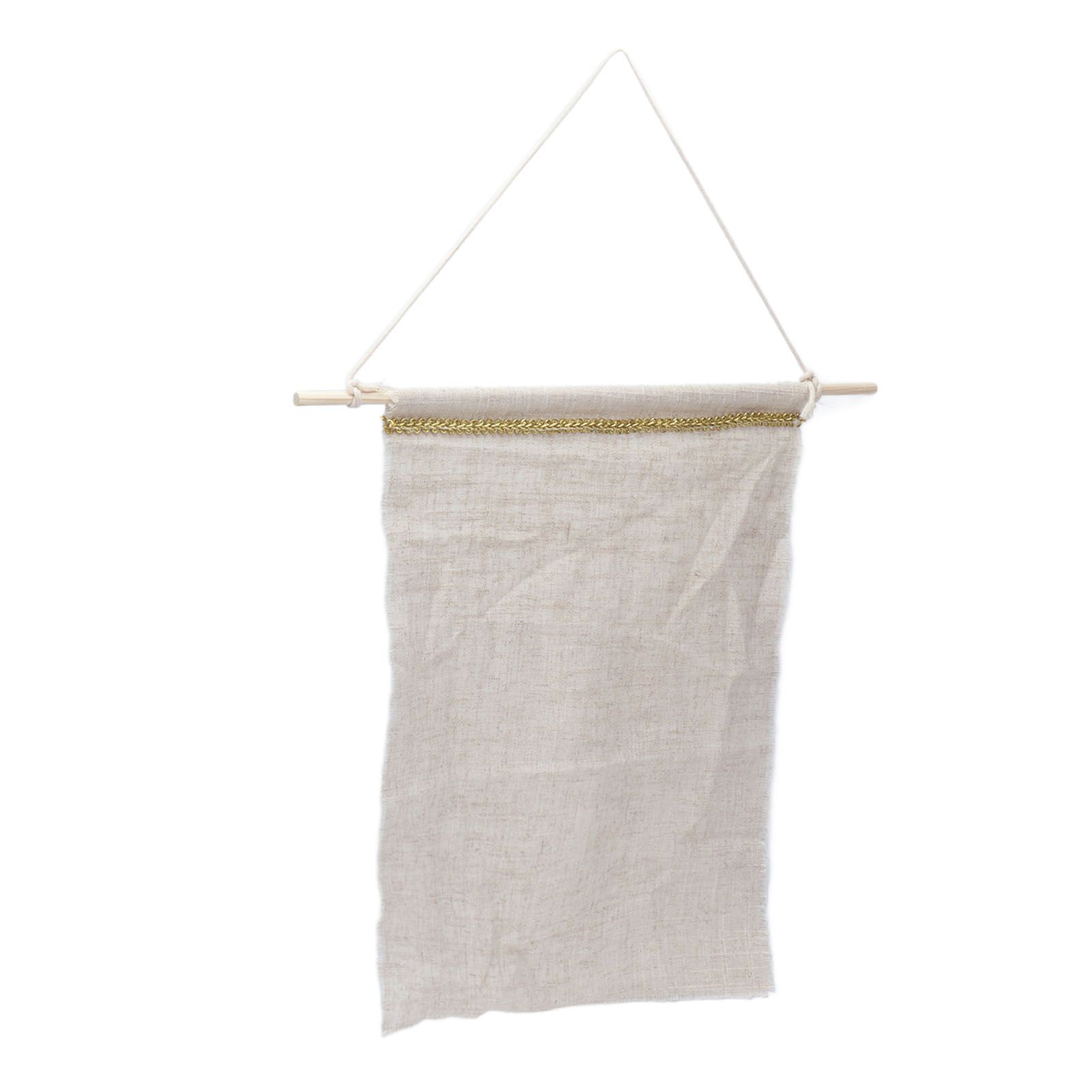 Pockets Cotton Linen Wall Hanging Earrings Storage Bags Multifunctional Home view 9