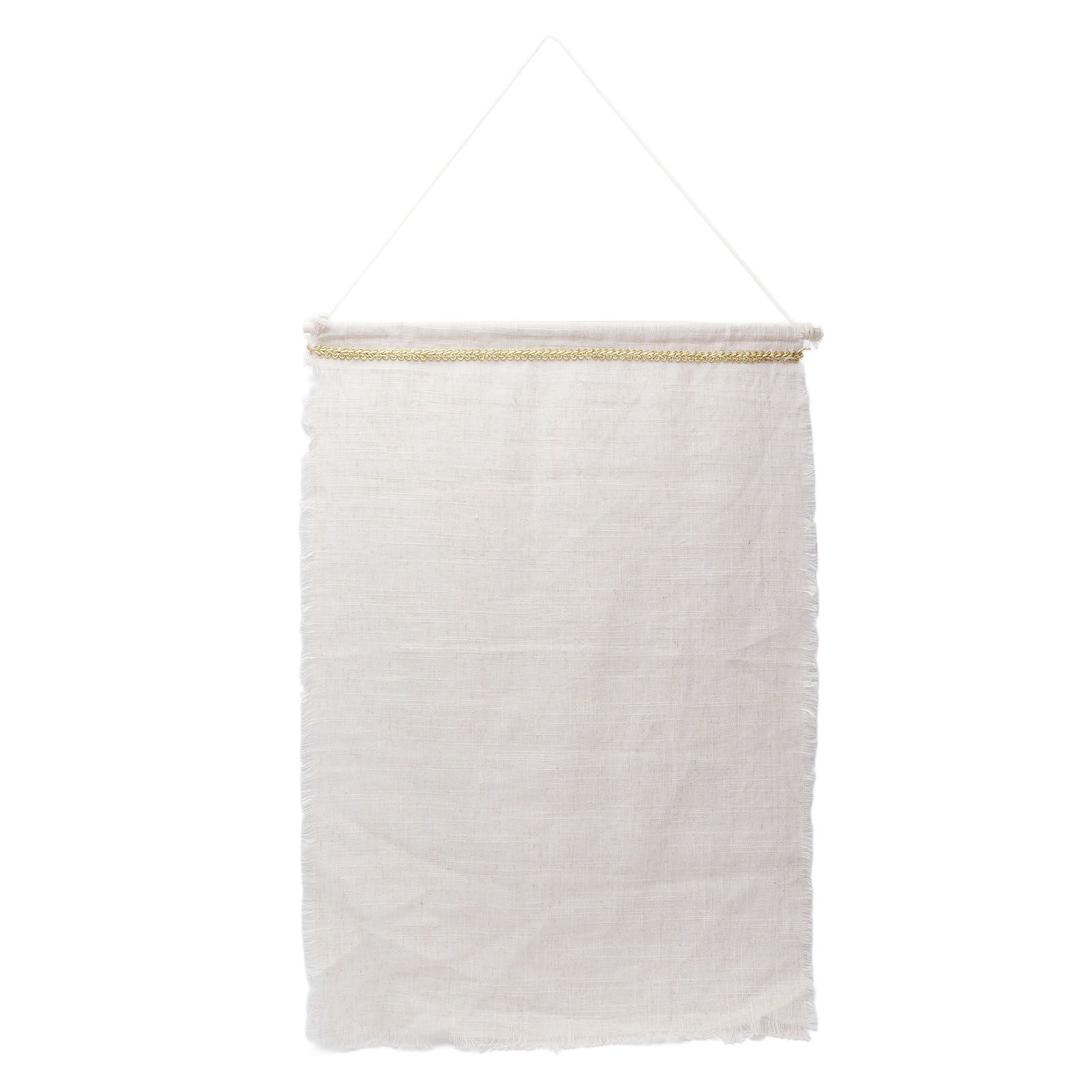 Pockets Cotton Linen Wall Hanging Earrings Storage Bags Multifunctional Home