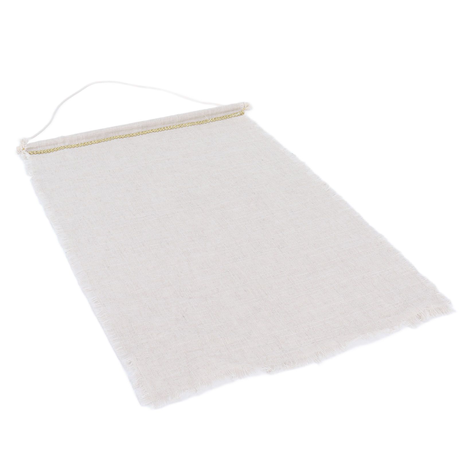 Pockets Cotton Linen Wall Hanging Earrings Storage Bags Multifunctional Home view 3