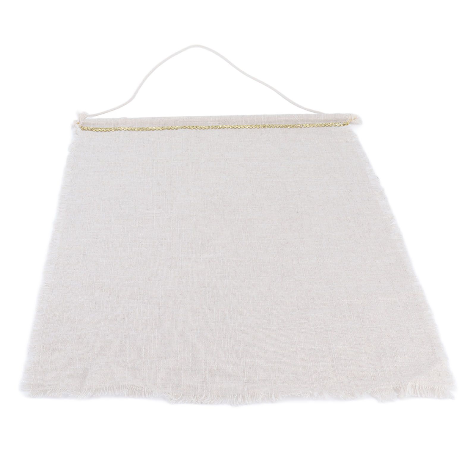 Pockets Cotton Linen Wall Hanging Earrings Storage Bags Multifunctional Home view 7