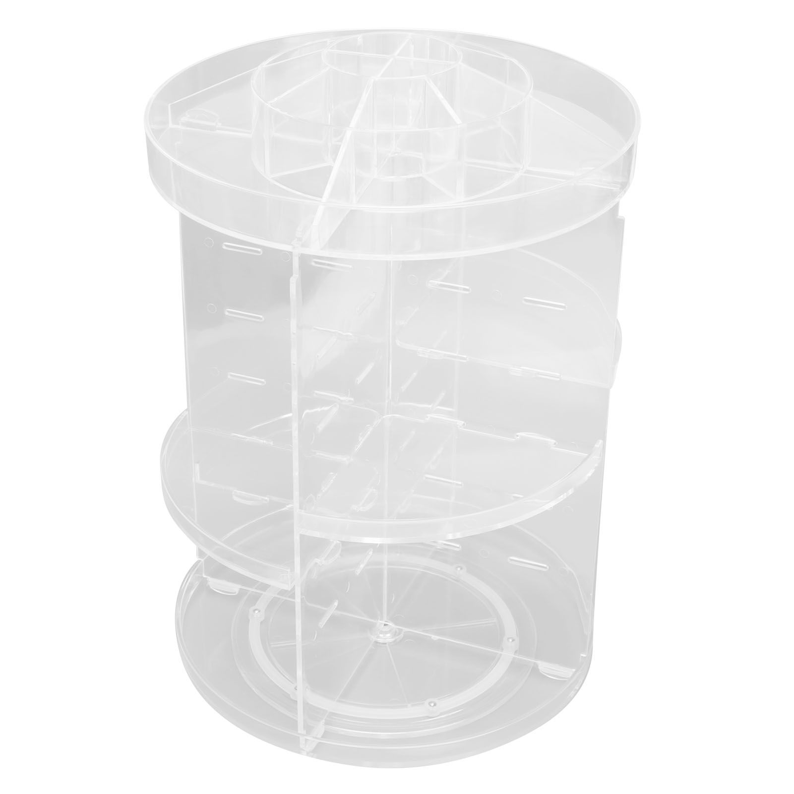 Makeup Organizer 360 Degree Rotation Cosmetic Storage Box Large Capacity view 2