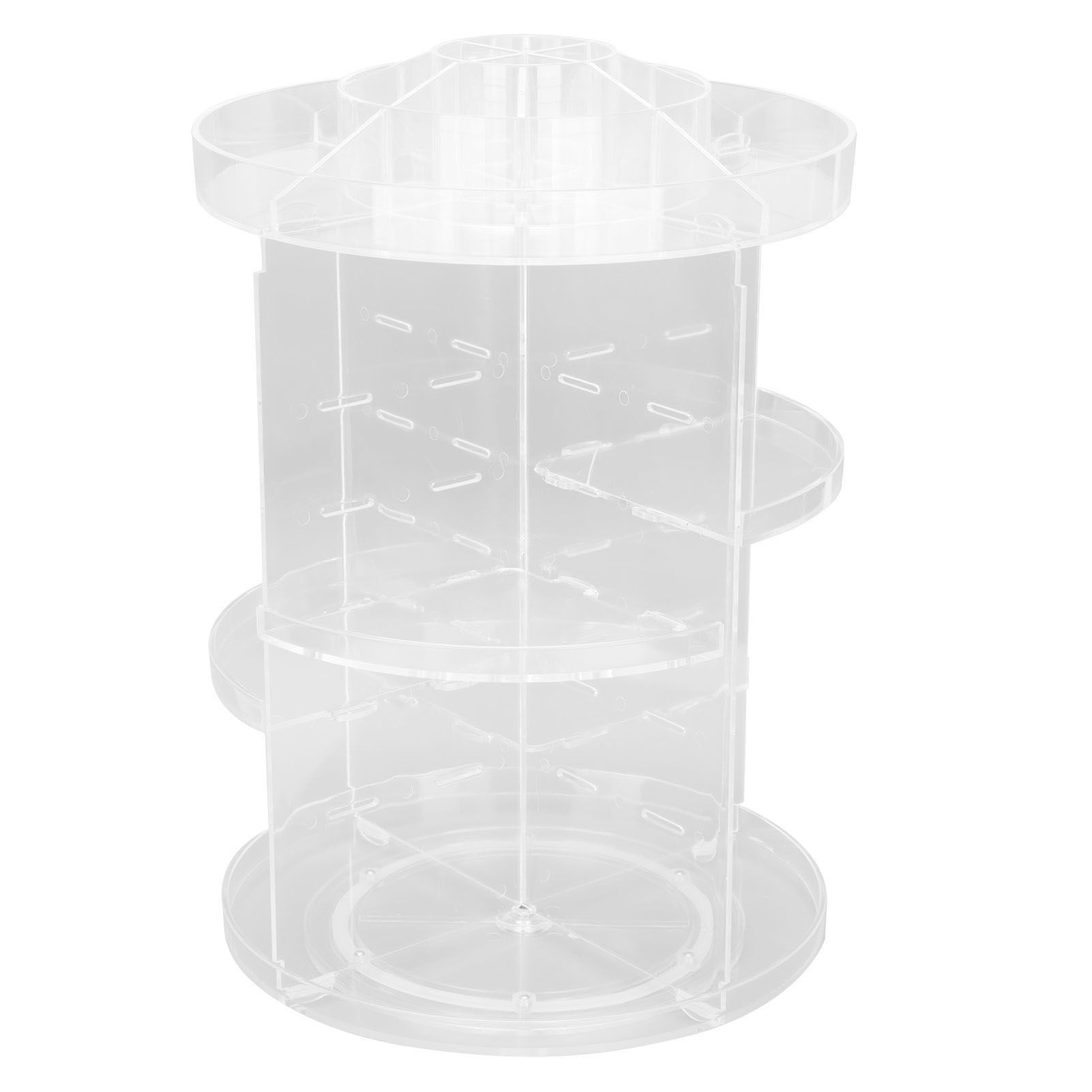 Makeup Organizer 360 Degree Rotation Cosmetic Storage Box Large Capacity view 4
