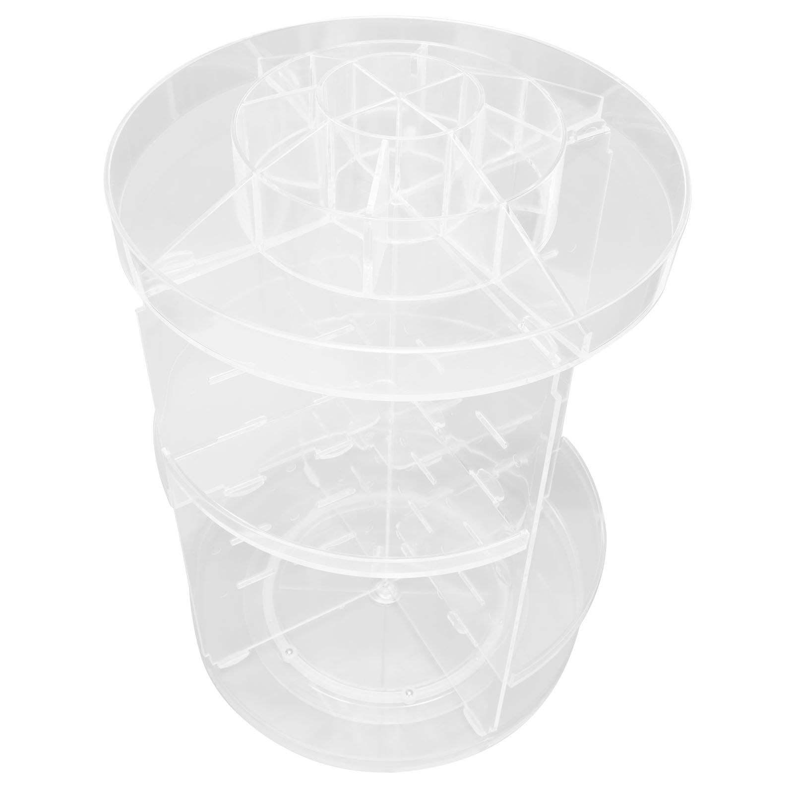Makeup Organizer 360 Degree Rotation Cosmetic Storage Box Large Capacity view 5