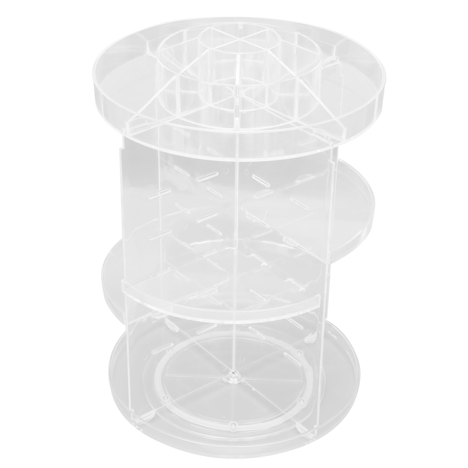 Makeup Organizer 360 Degree Rotation Cosmetic Storage Box Large Capacity view 6