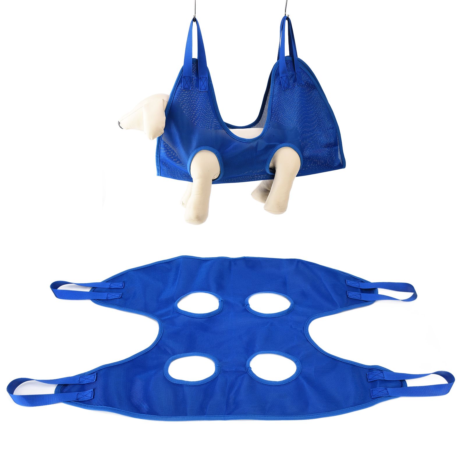 Dog Grooming Sling Multifunctional Pet Grooming Hammock Helper for Bathing view 11