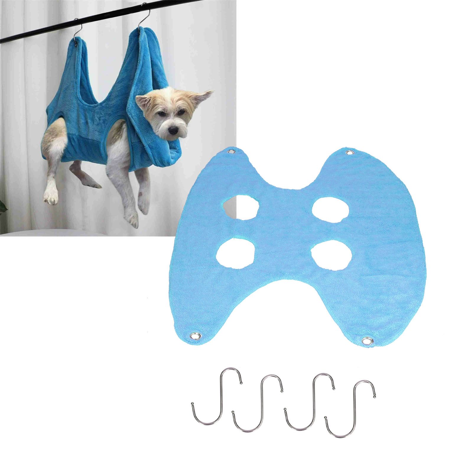 Pet Grooming Sling Dog Grooming Sling Hammock Helper for Bathing Washing Nail view 11