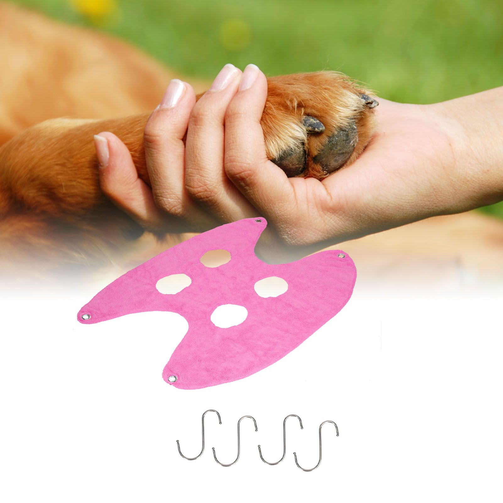 Pet Grooming Sling Dog Grooming Sling Hammock Helper for Bathing Washing Nail view 12
