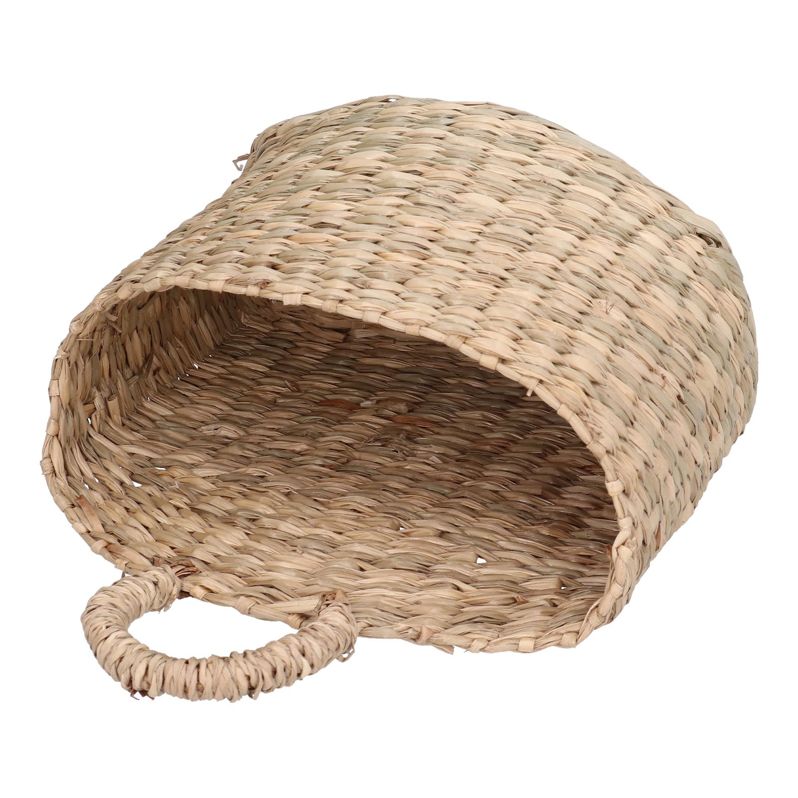 Hanging Basket Seagrass Woven Wall Hanging Storage Basket Organizer for Home — image 1