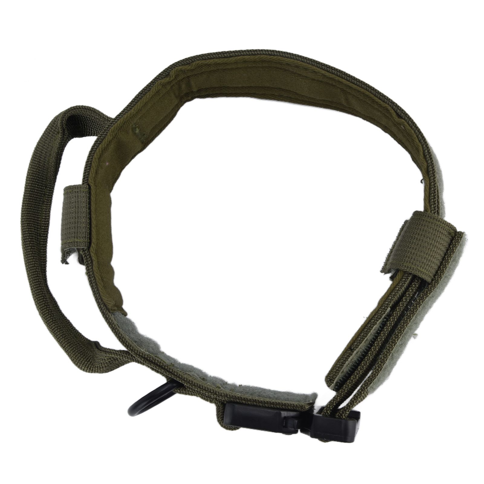 Traction Dog Collar with Buckle Nylon Iron Training Hunting Collar Pet view 2