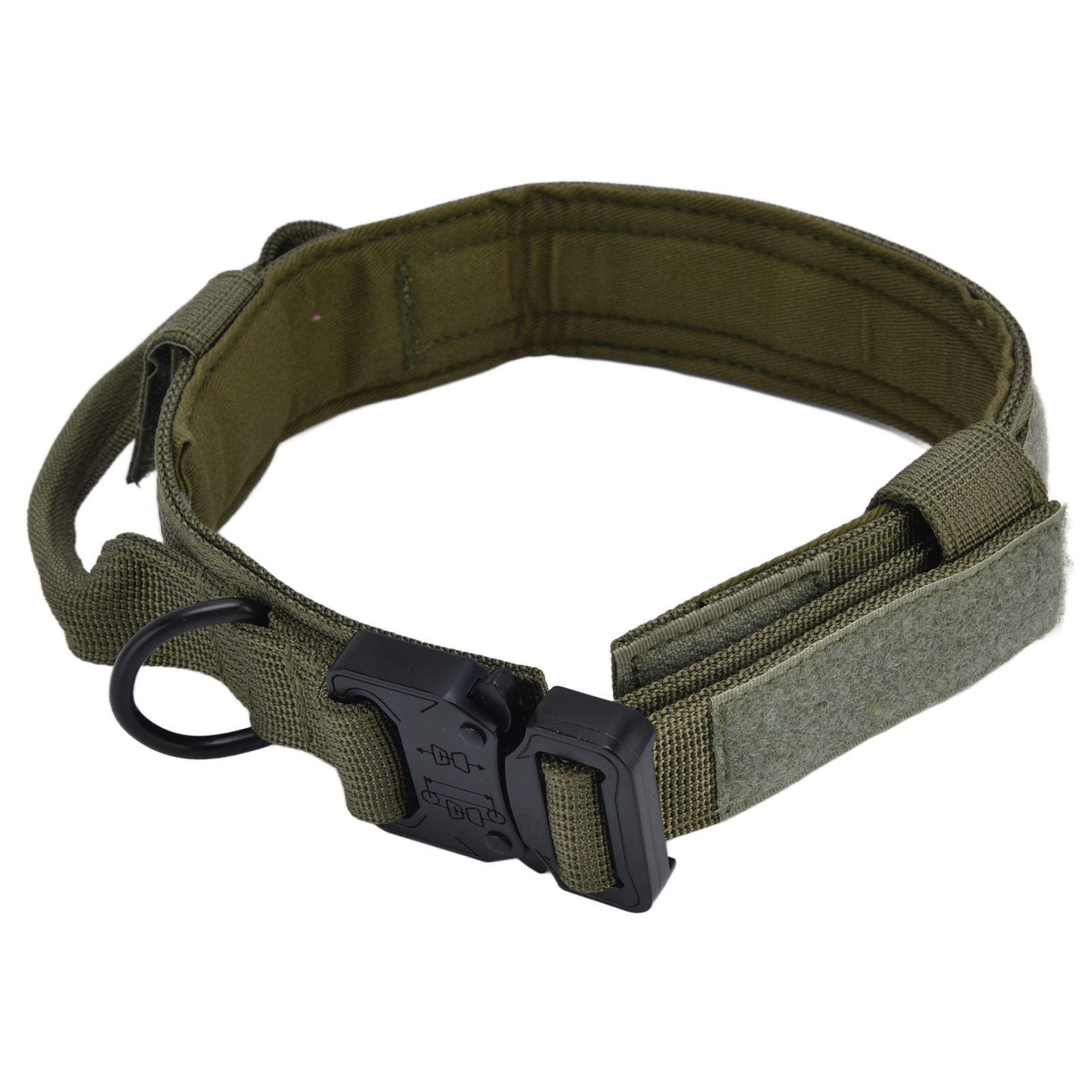 Traction Dog Collar with Buckle Nylon Iron Training Hunting Collar Pet view 6