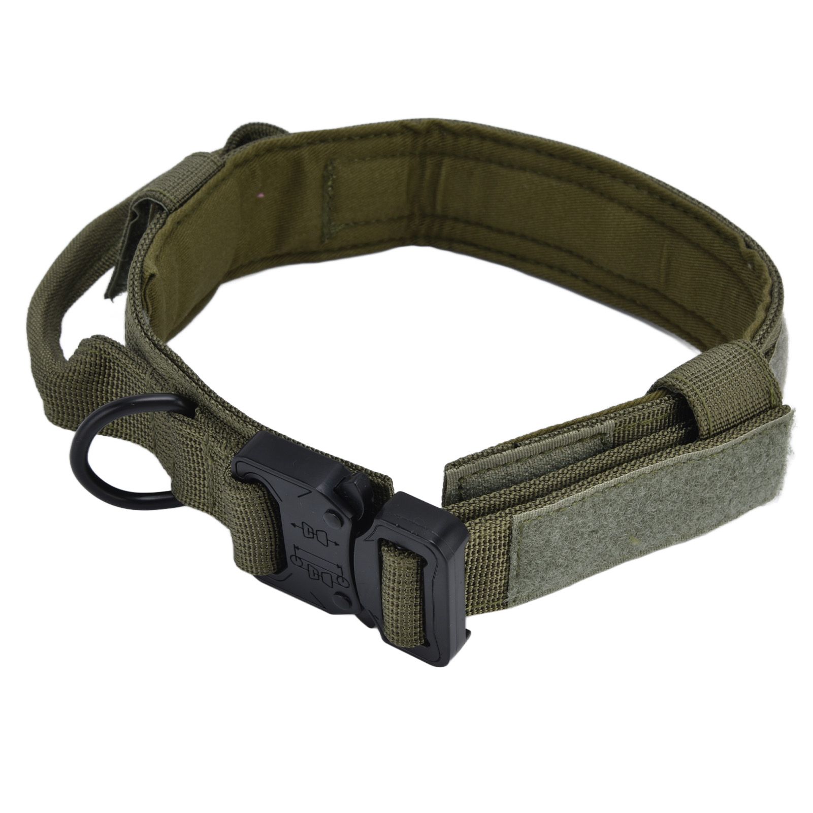 Traction Dog Collar with Buckle Nylon Iron Training Hunting Collar Pet view 7