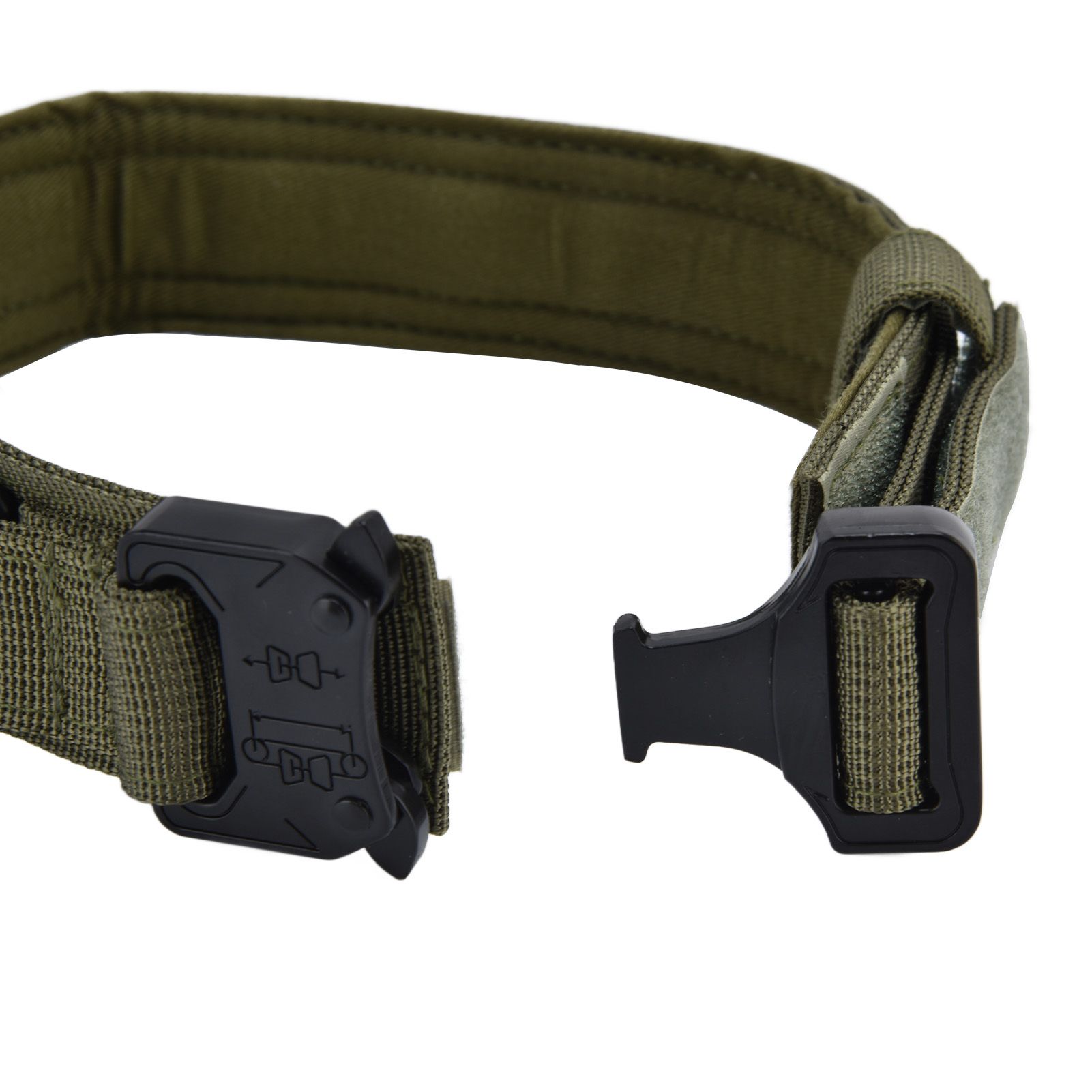 Traction Dog Collar with Buckle Nylon Iron Training Hunting Collar Pet view 15