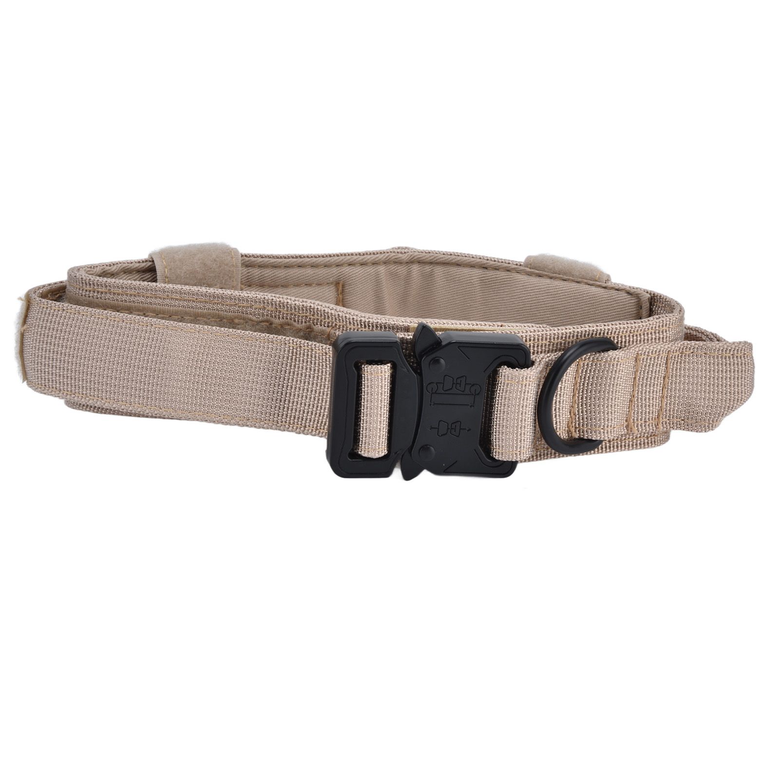 Traction Dog Collar with Buckle Nylon Iron Training Hunting Collar Pet view 6