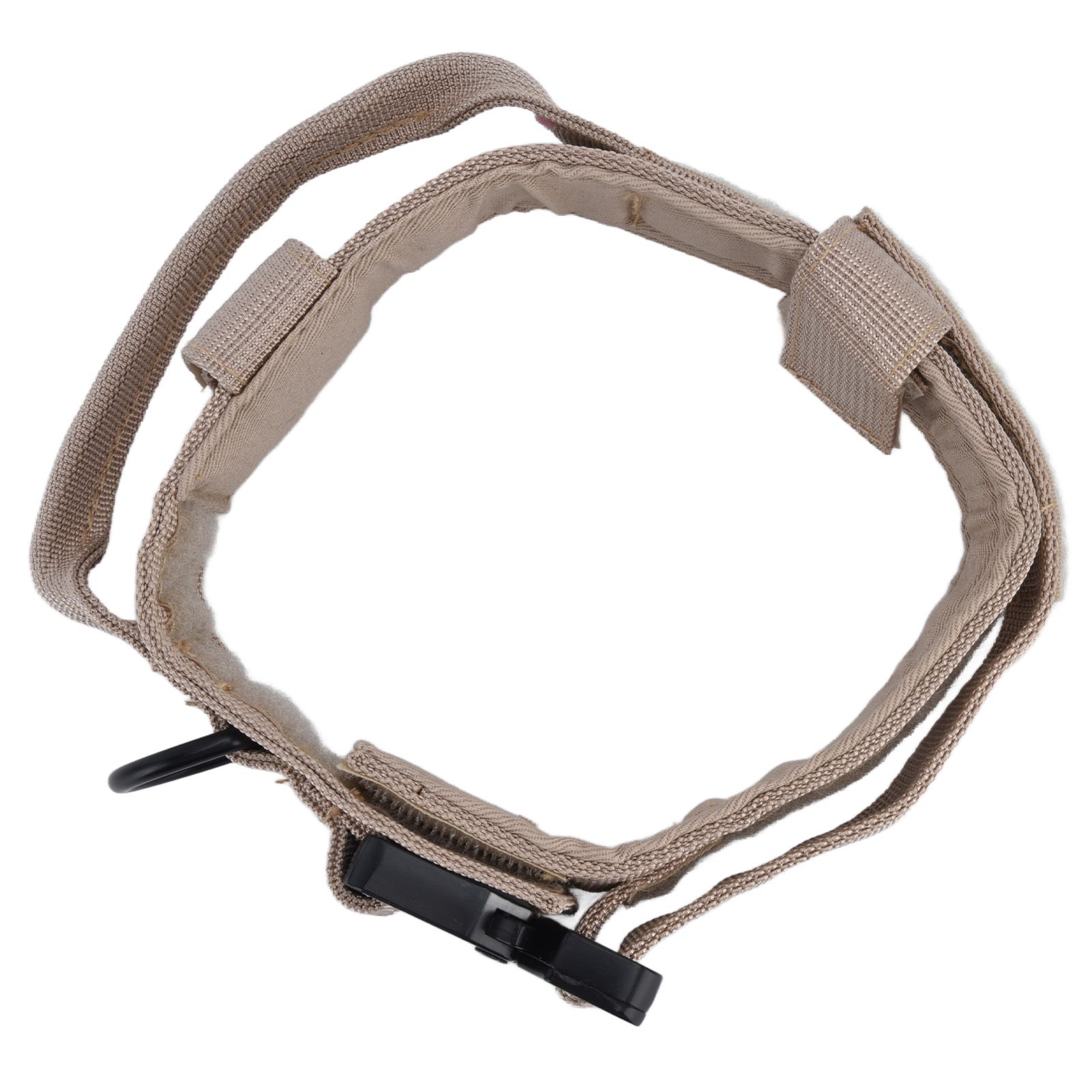 Traction Dog Collar with Buckle Nylon Iron Training Hunting Collar Pet view 7
