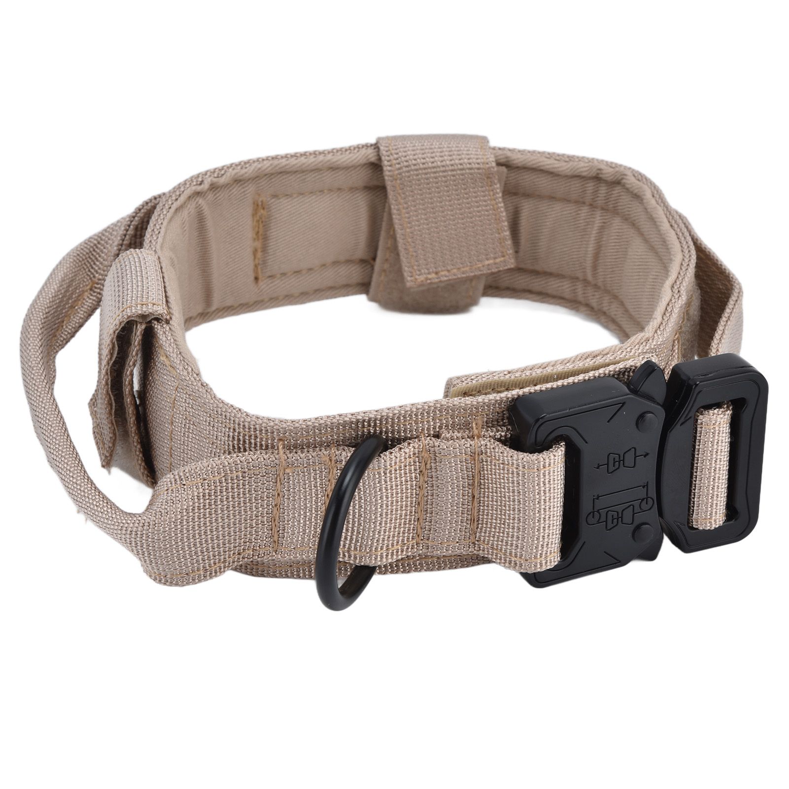 Traction Dog Collar with Buckle Nylon Iron Training Hunting Collar Pet view 8