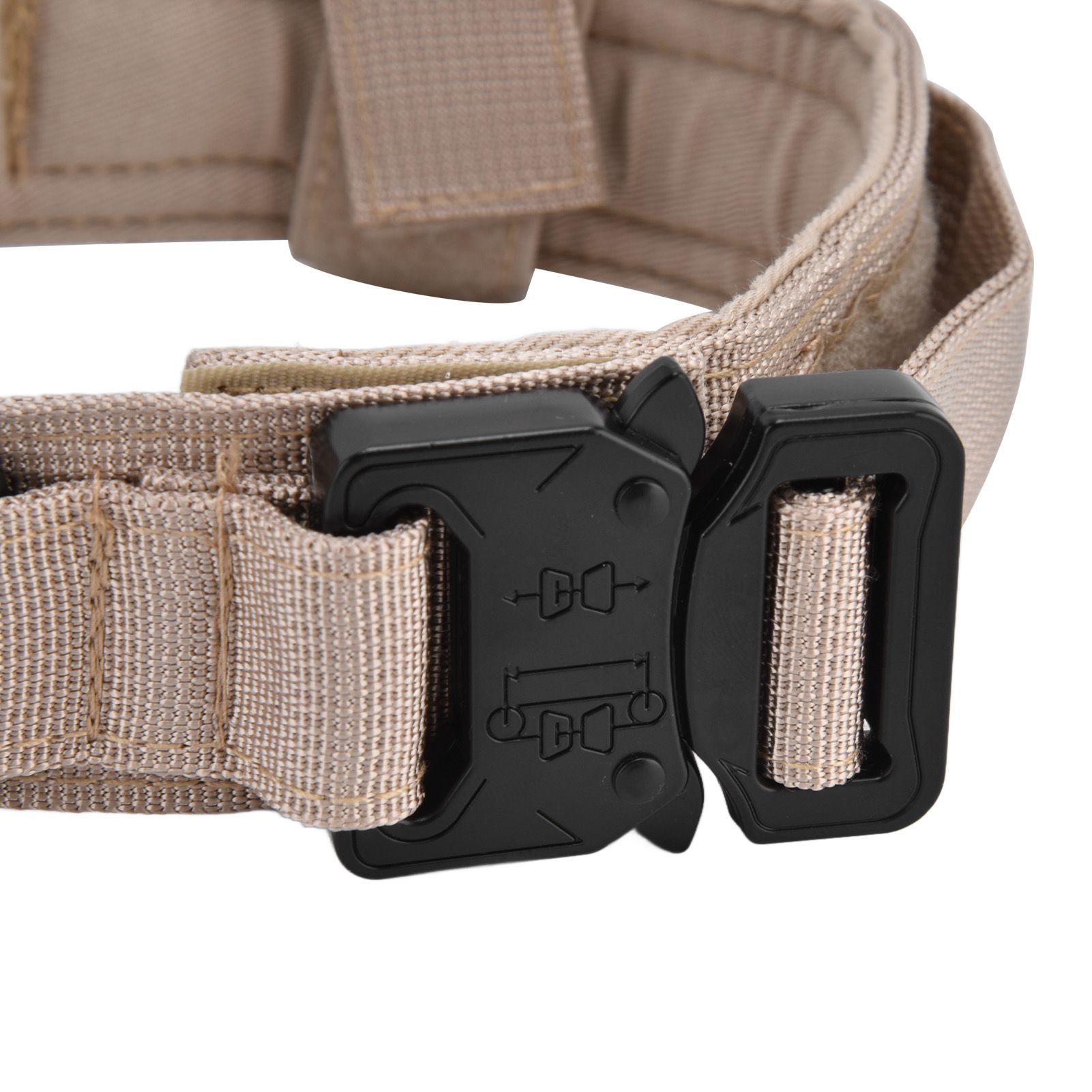 Traction Dog Collar with Buckle Nylon Iron Training Hunting Collar Pet view 14