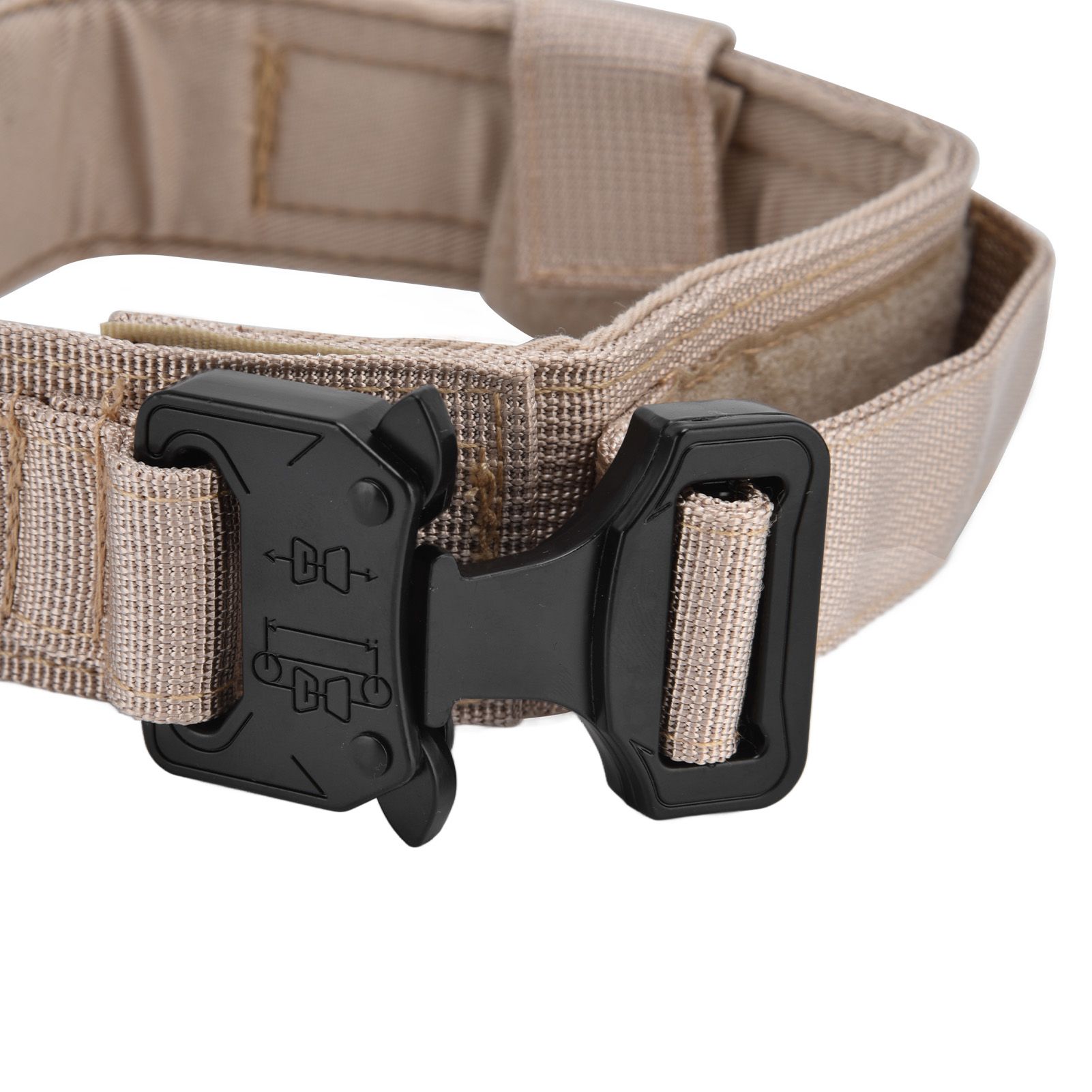 Traction Dog Collar with Buckle Nylon Iron Training Hunting Collar Pet view 15