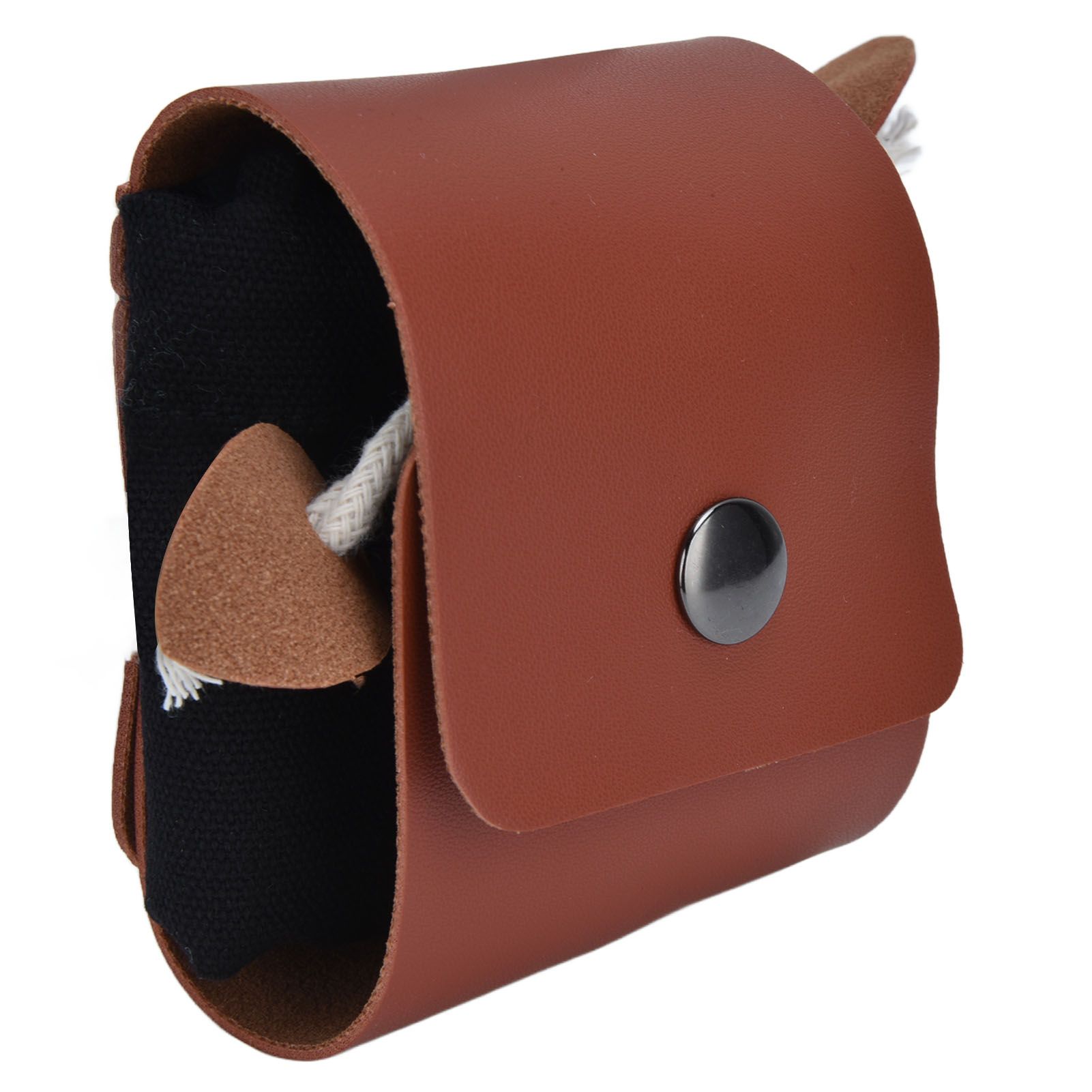Foraging Pouch PU Leather Canvas Fruit Picking Storage Bag Waist Hanging Tool view 8