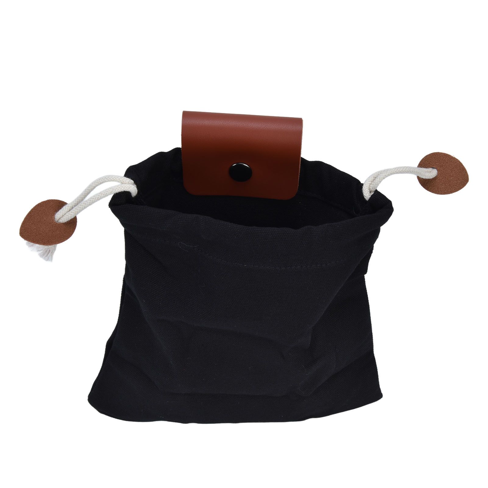 Foraging Pouch PU Leather Canvas Fruit Picking Storage Bag Waist Hanging Tool view 10