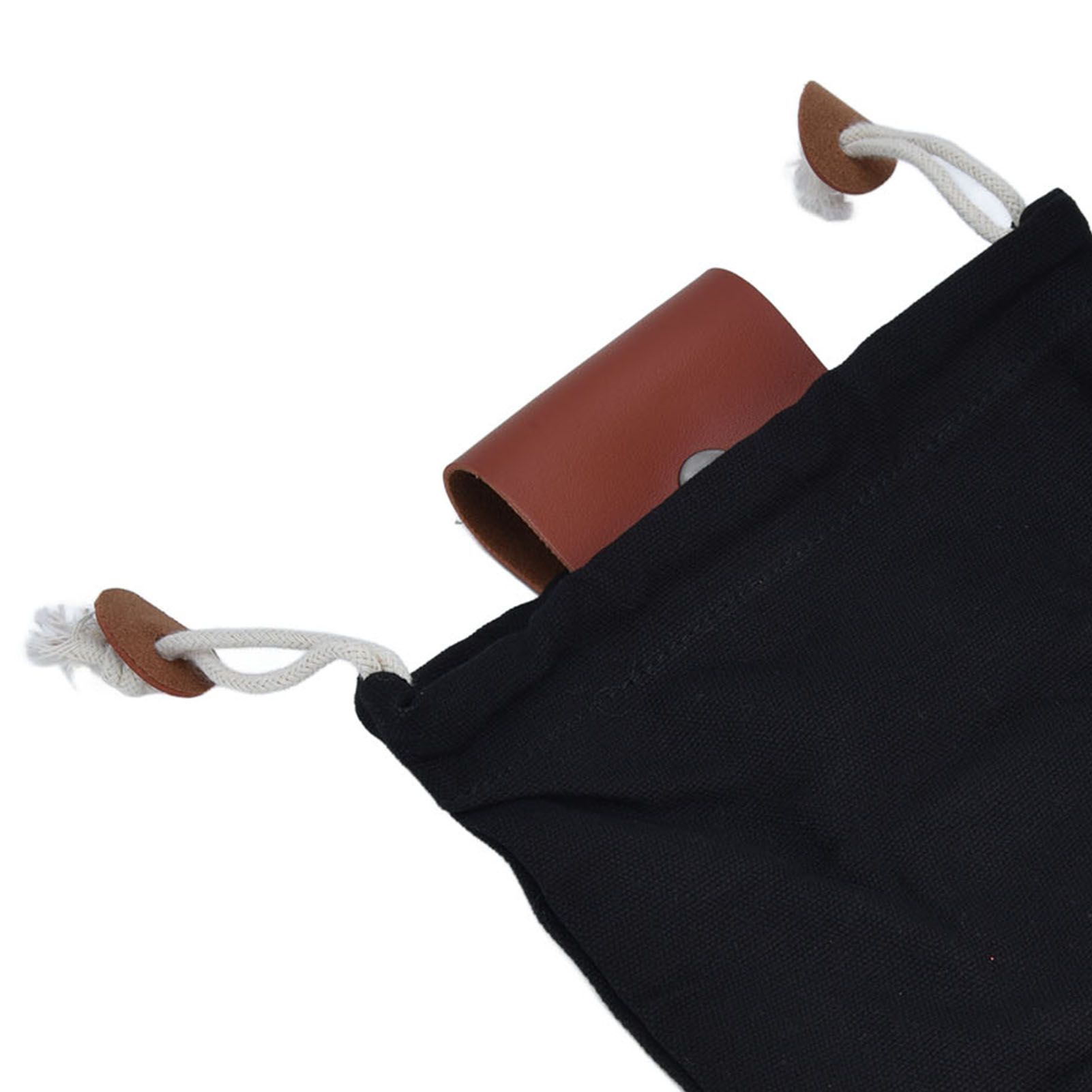 Foraging Pouch PU Leather Canvas Fruit Picking Storage Bag Waist Hanging Tool view 15