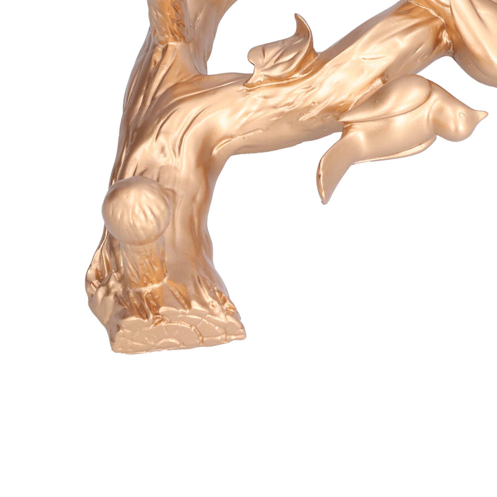 Decorative Hook Golden Bird Branch Shape Three Dimensional Wall Mounted Home view 13