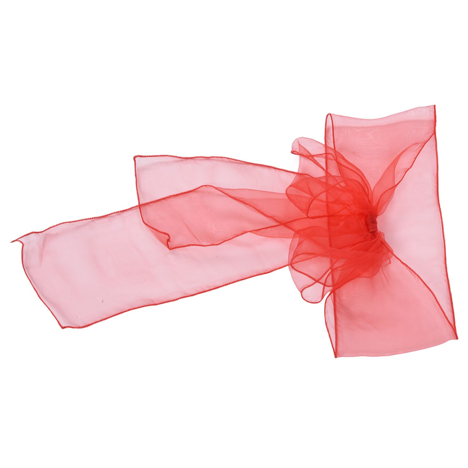 10Pcs Organza Banquet Chair Sash Exquisite Chair Bows Sashes for Wedding Party view 5