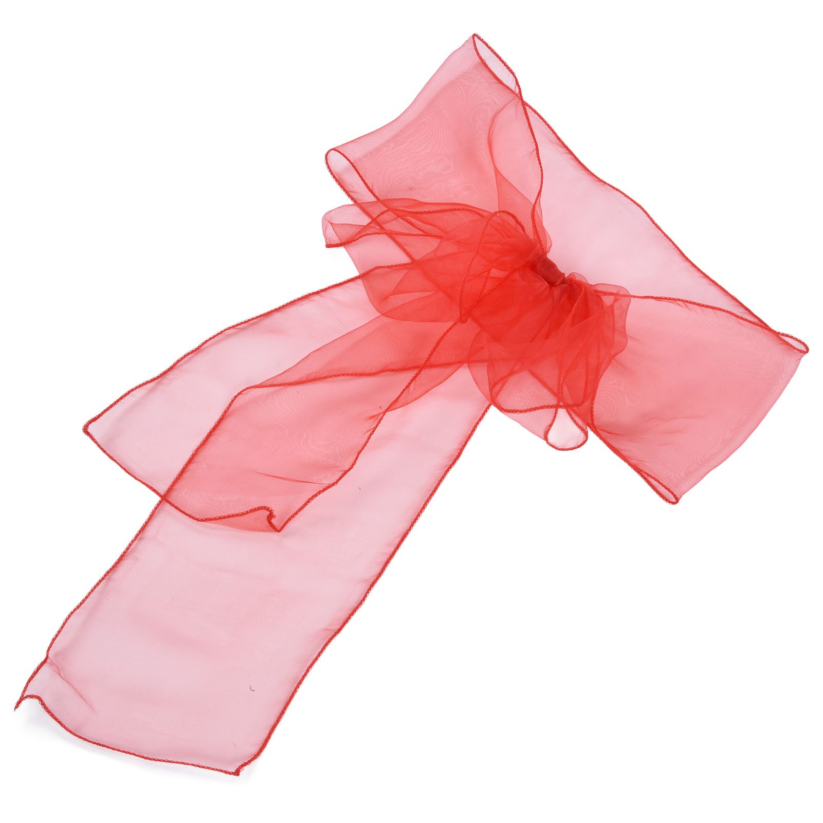 10Pcs Organza Banquet Chair Sash Exquisite Chair Bows Sashes for Wedding Party view 6