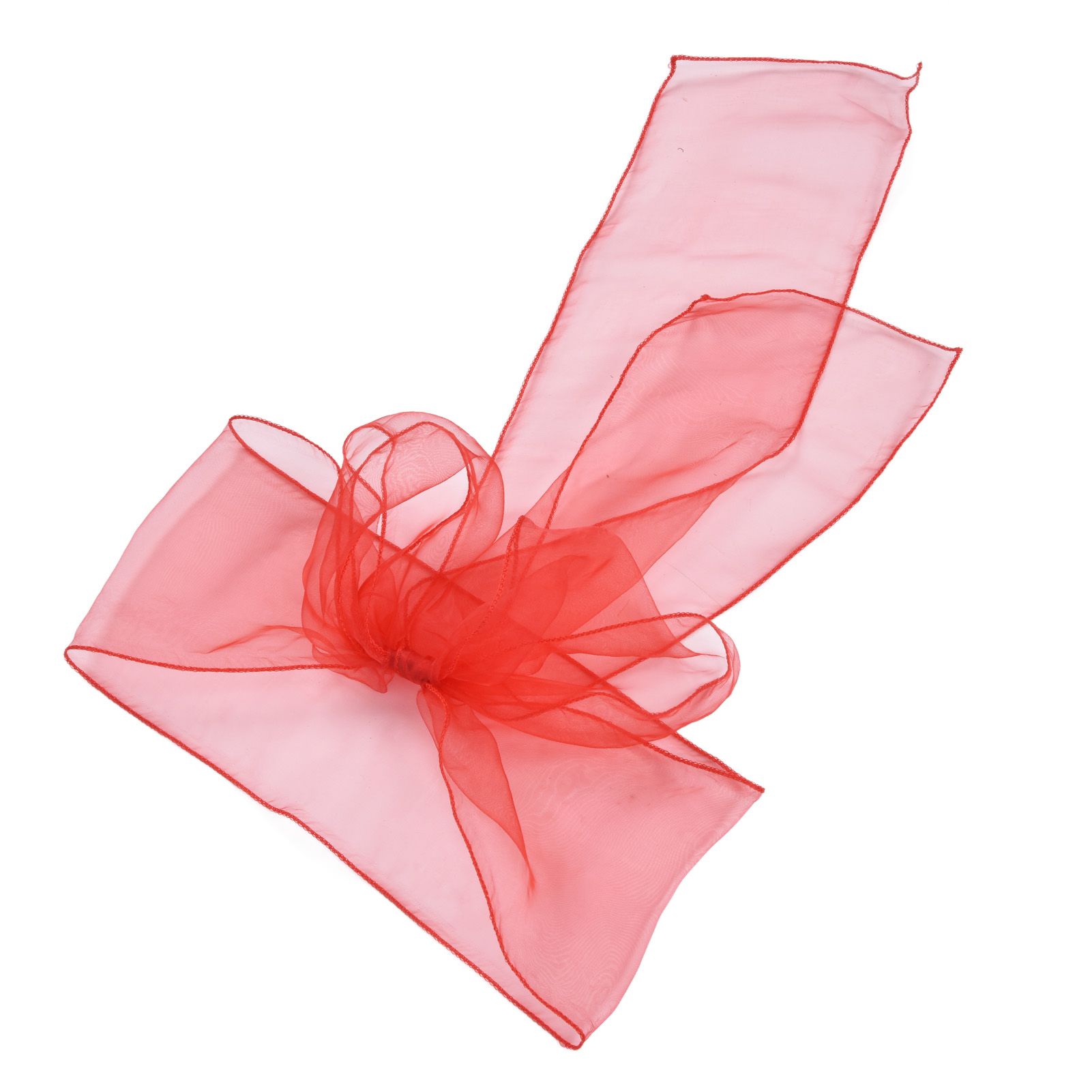 10Pcs Organza Banquet Chair Sash Exquisite Chair Bows Sashes for Wedding Party view 7
