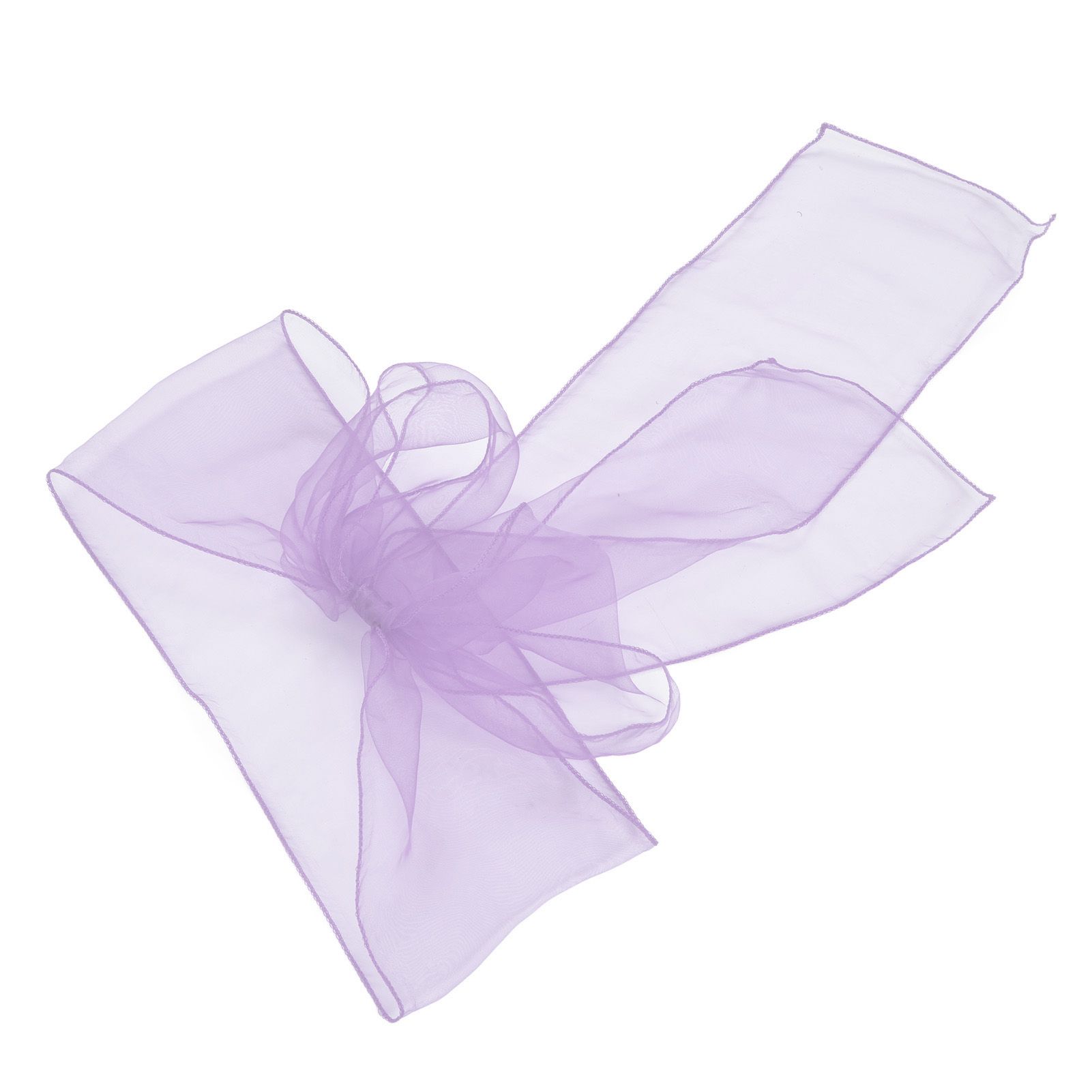 10Pcs Organza Banquet Chair Sash Exquisite Chair Bows Sashes for Wedding Party view 2