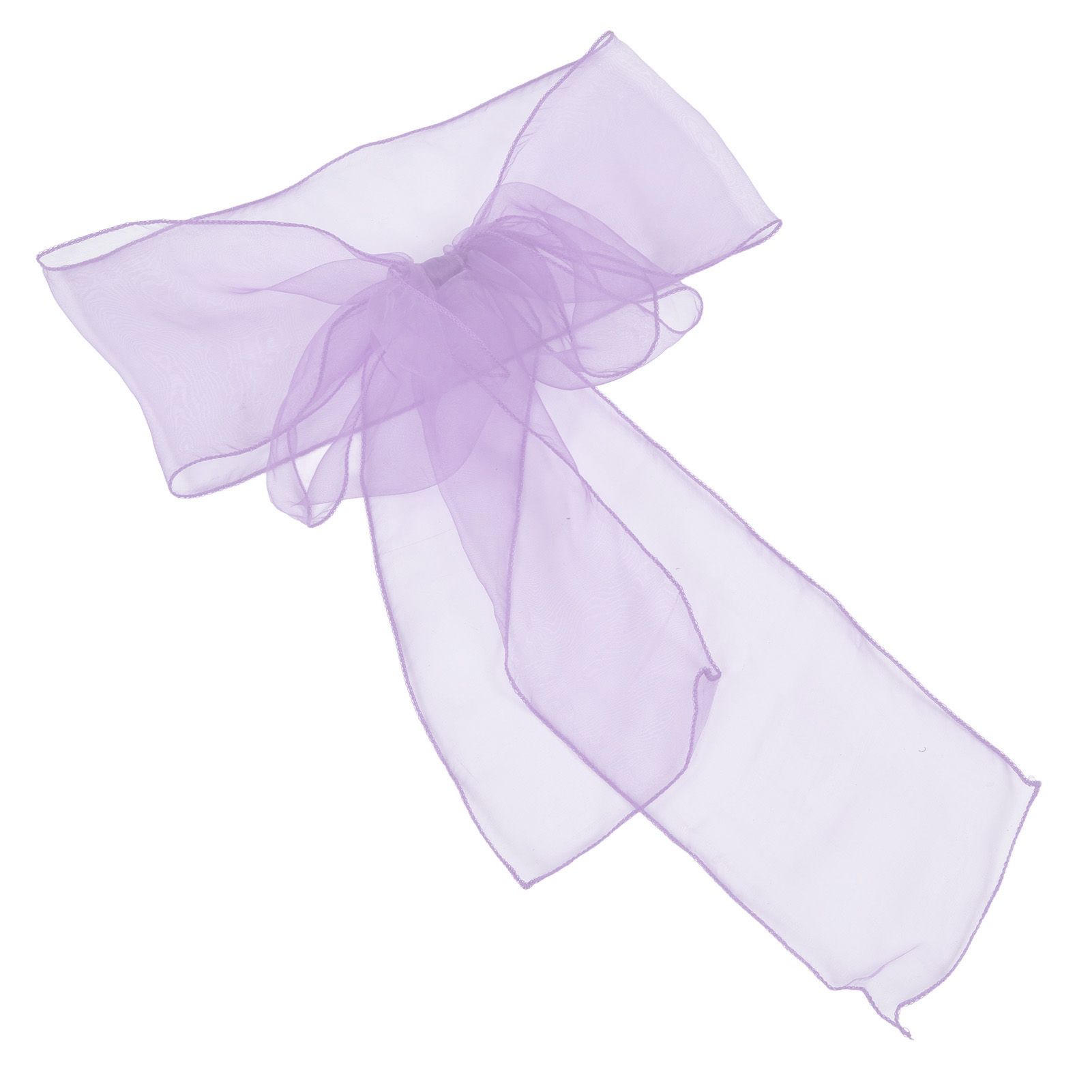 10Pcs Organza Banquet Chair Sash Exquisite Chair Bows Sashes for Wedding Party view 4