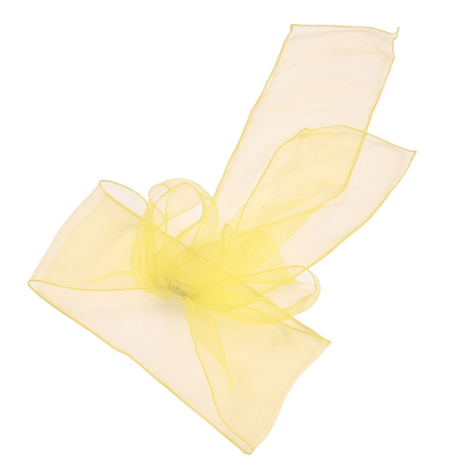 10Pcs Organza Banquet Chair Sash Exquisite Chair Bows Sashes for Wedding Party view 7