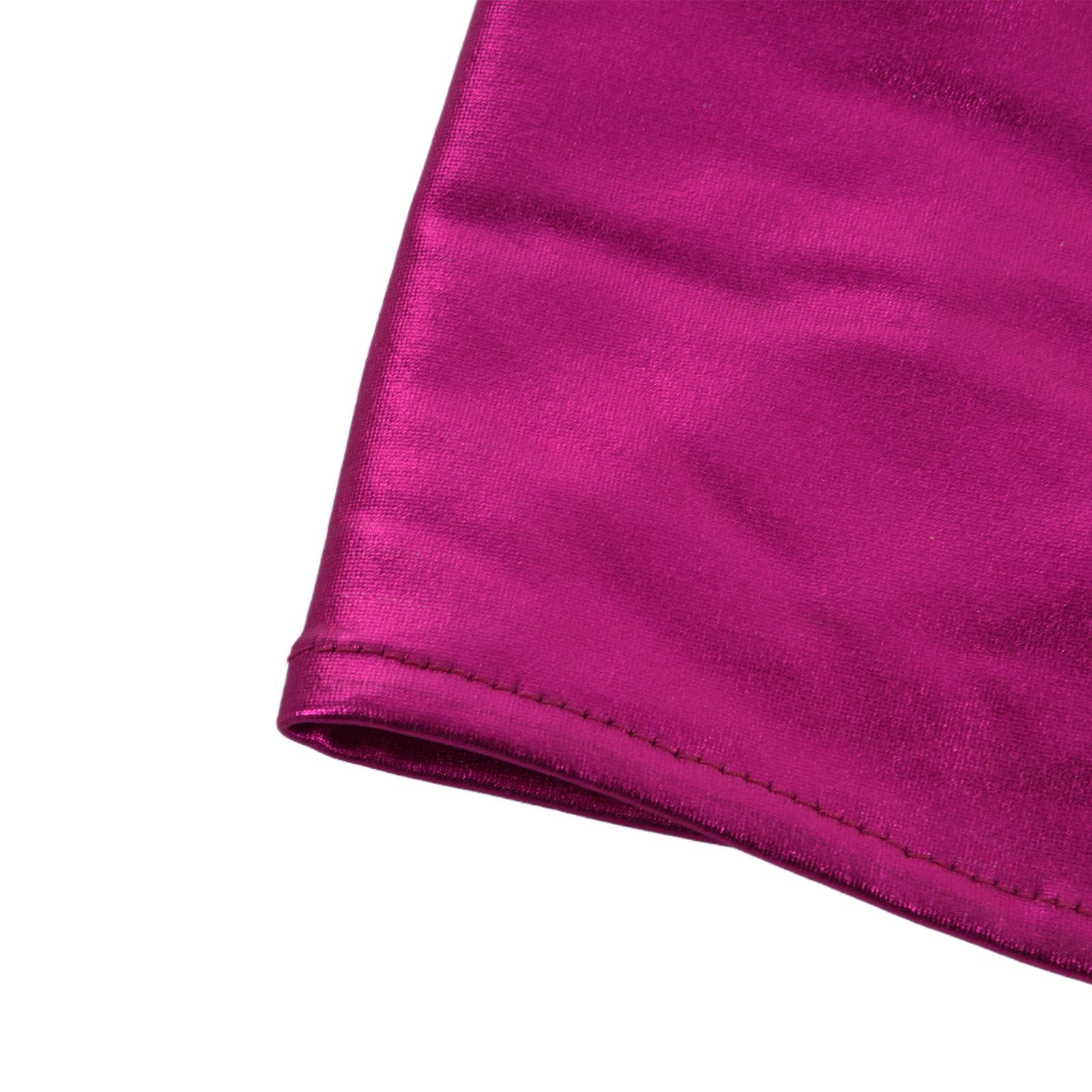 10Pcs Chair Cover Bands Elastic Stretch Sashes Bows for Wedding Banquet Hotel view 13
