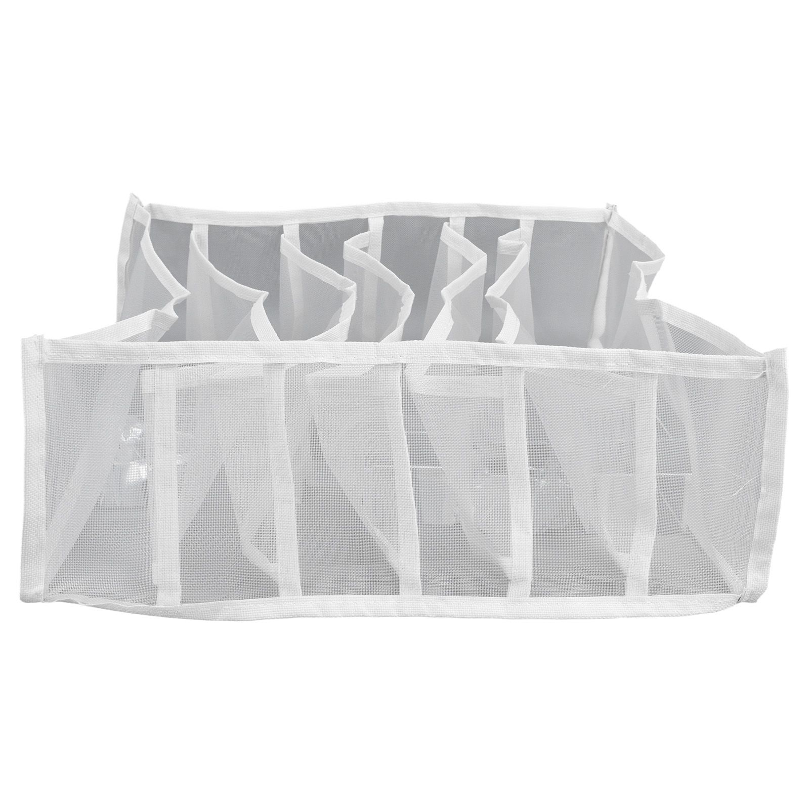 Underwear Storage Box Breathable Foldable Multiple Cells Drawer Organizer for view 6