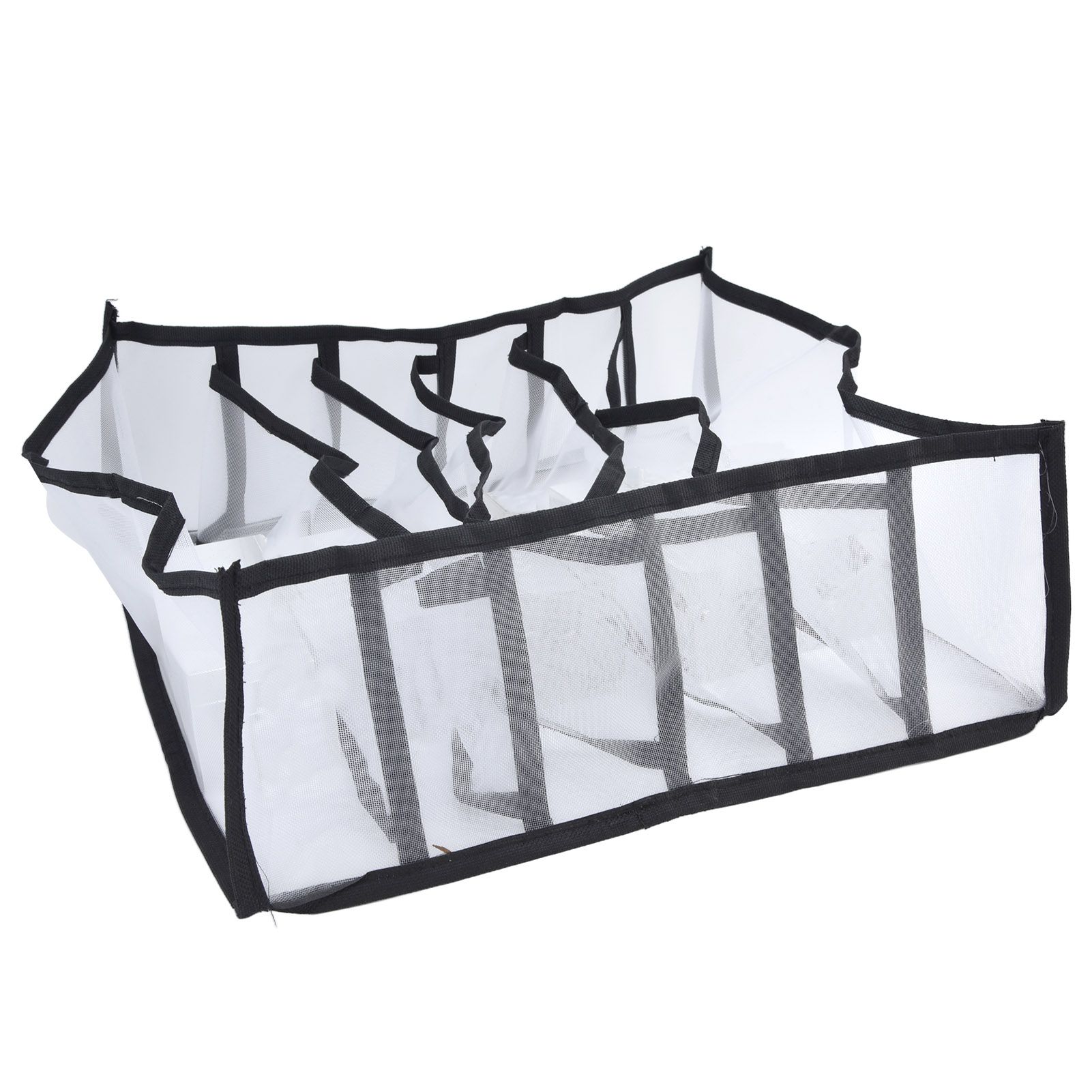 Mesh Bras Storage Box Multipurpose Foldable Drawer Divider for Underwear view 3