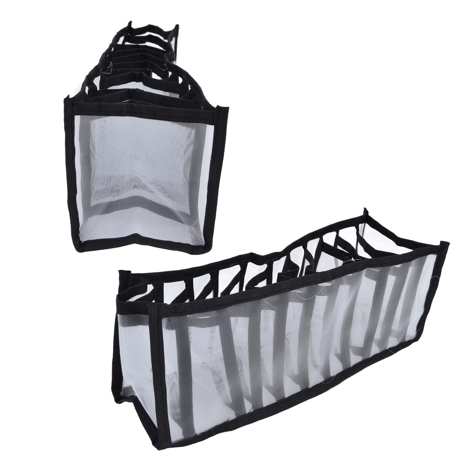 Mesh Bras Storage Box Multipurpose Foldable Drawer Divider for Underwear view 10