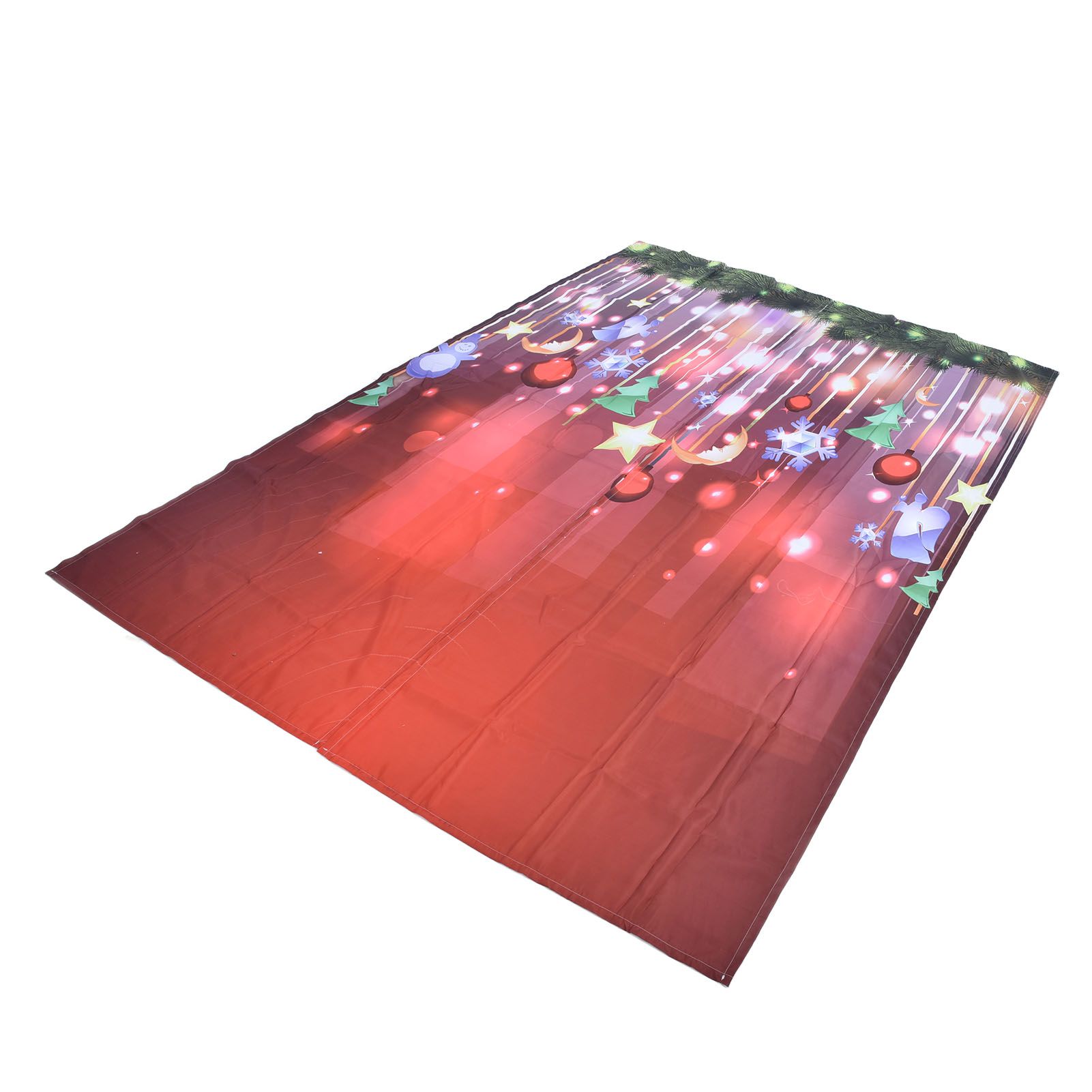 Christmas Curtains Personality Creativity 3D Digital Printing Blackout view 5