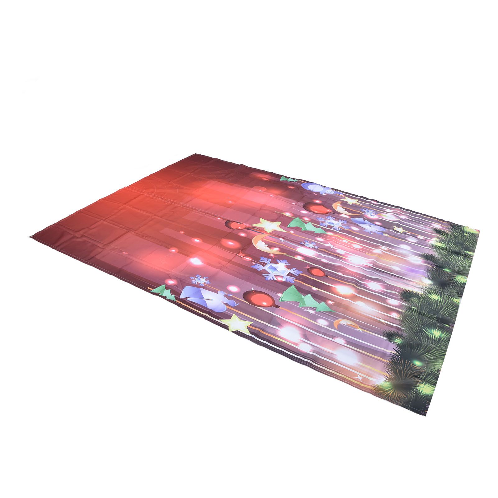 Christmas Curtains Personality Creativity 3D Digital Printing Blackout view 6