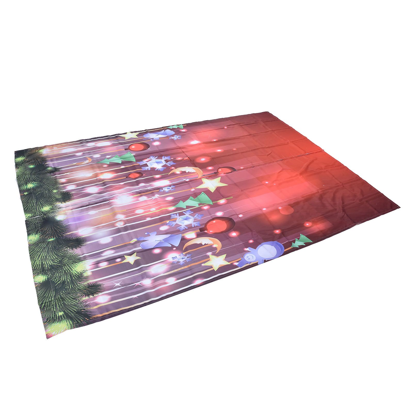 Christmas Curtains Personality Creativity 3D Digital Printing Blackout view 9