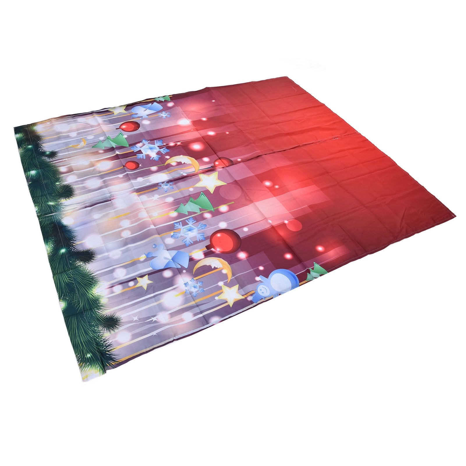 3D Digital Printing Christmas Curtain Individuality Creativity Blackout view 4