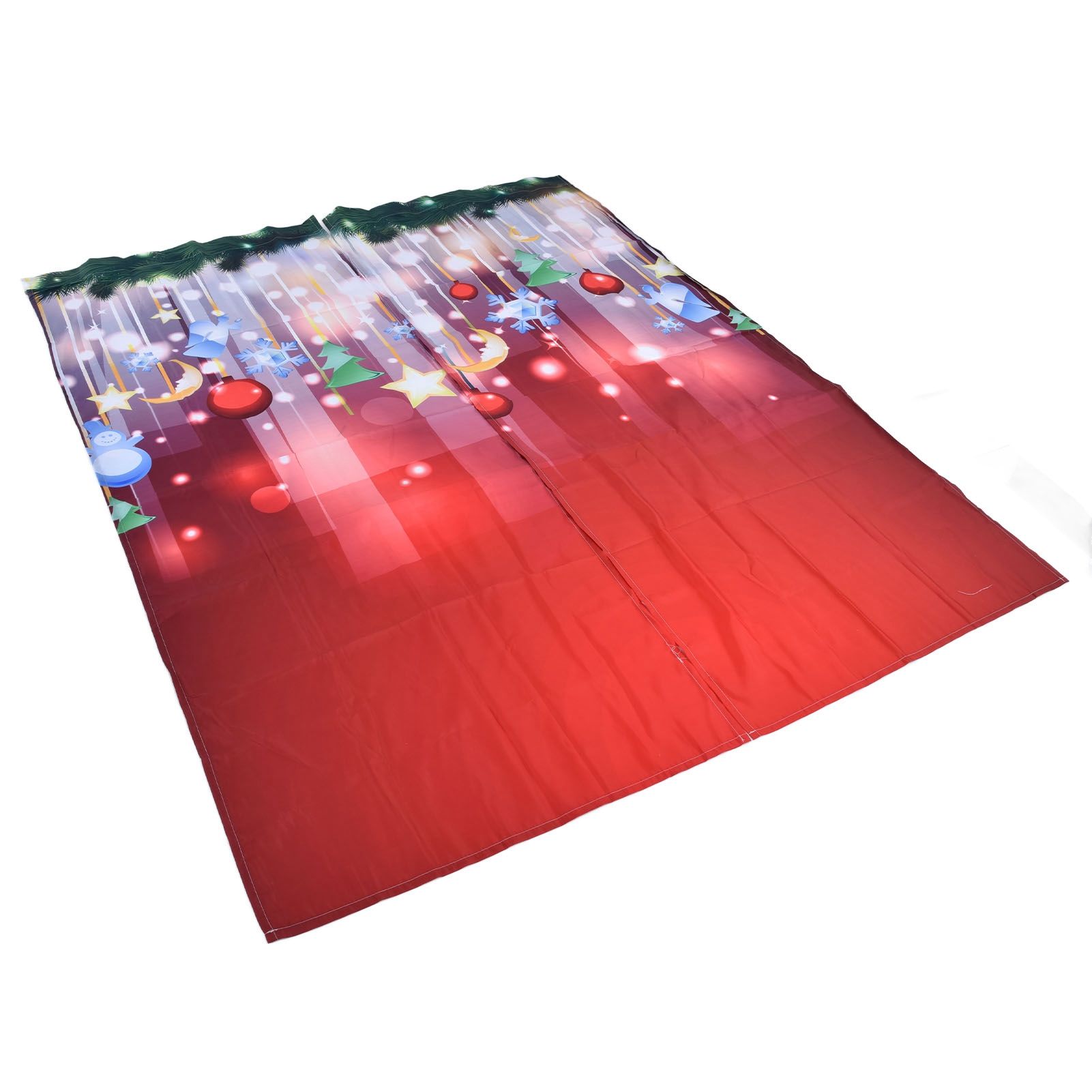 3D Digital Printing Christmas Curtain Individuality Creativity Blackout view 5