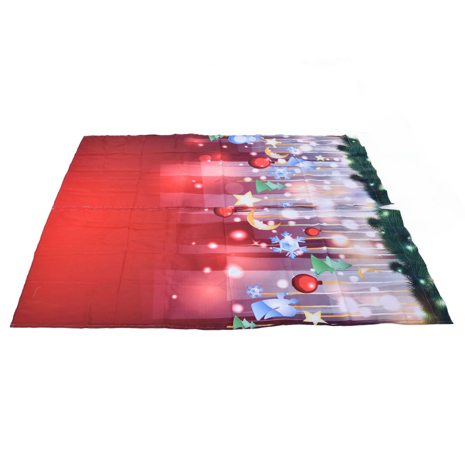 3D Digital Printing Christmas Curtain Individuality Creativity Blackout view 6