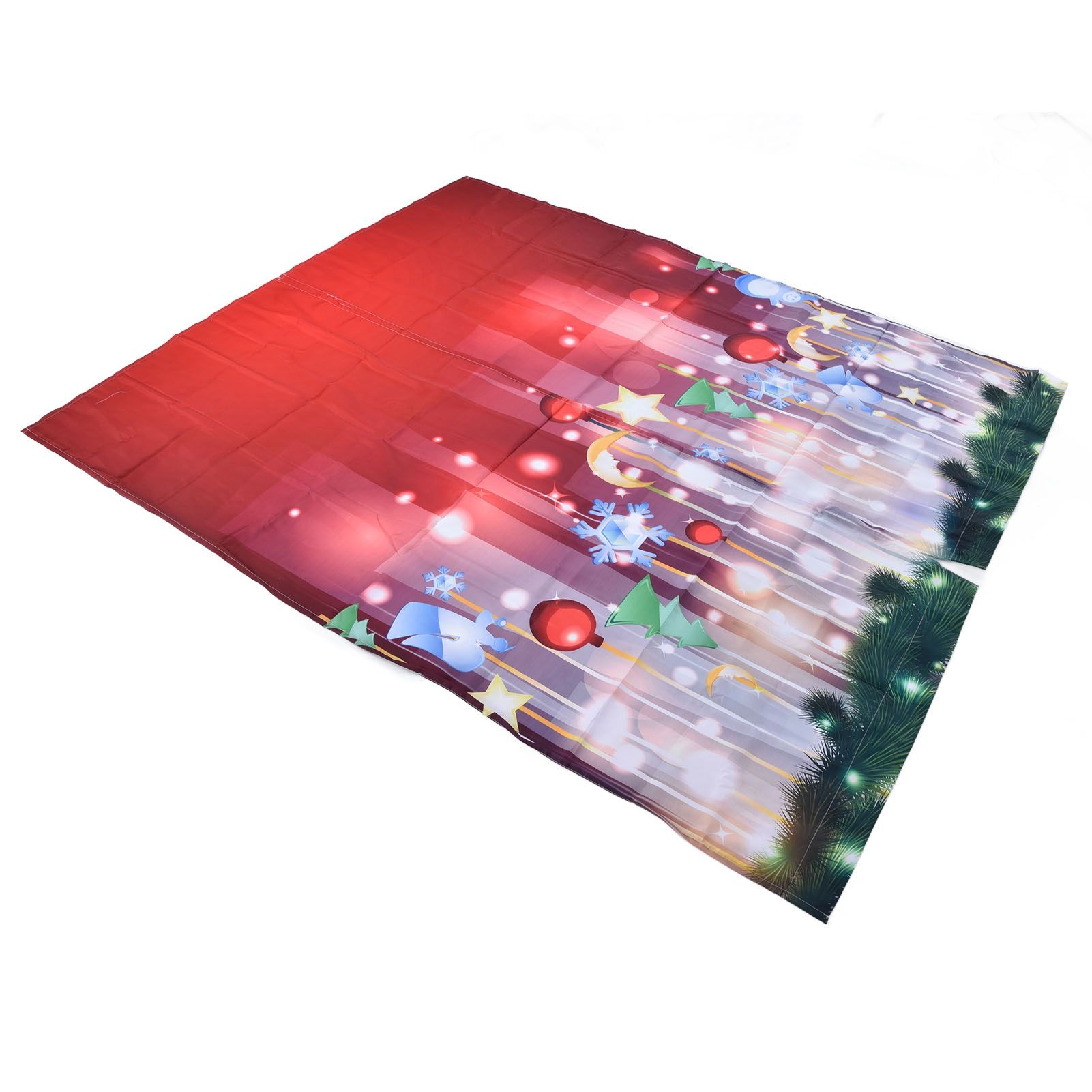 3D Digital Printing Christmas Curtain Individuality Creativity Blackout view 7